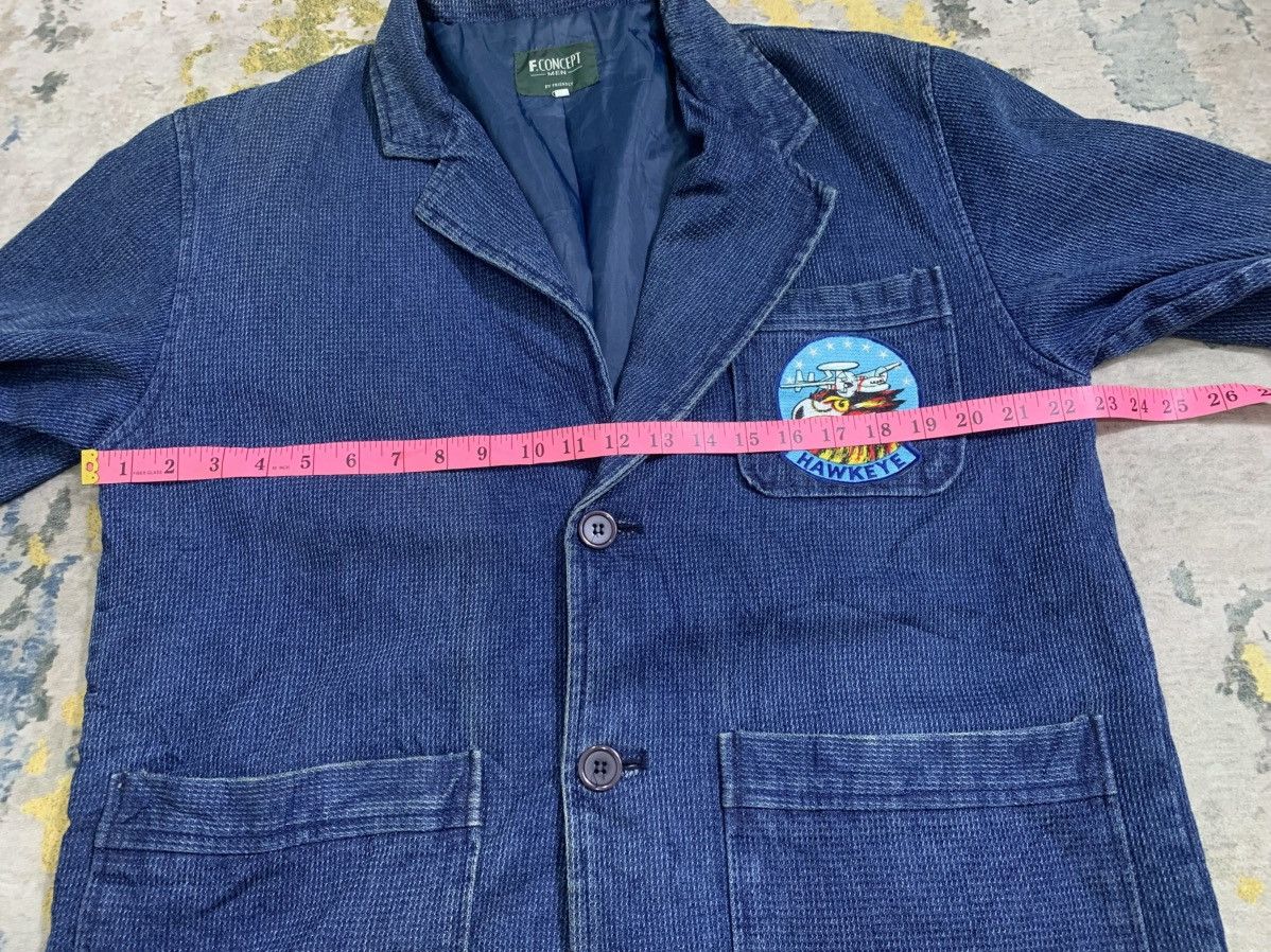 CNCPTS × Japanese Brand × Vintage Vintage F.Concept Men Chore Jacket Size US M / EU 48-50 / 2 - 8 Thumbnail