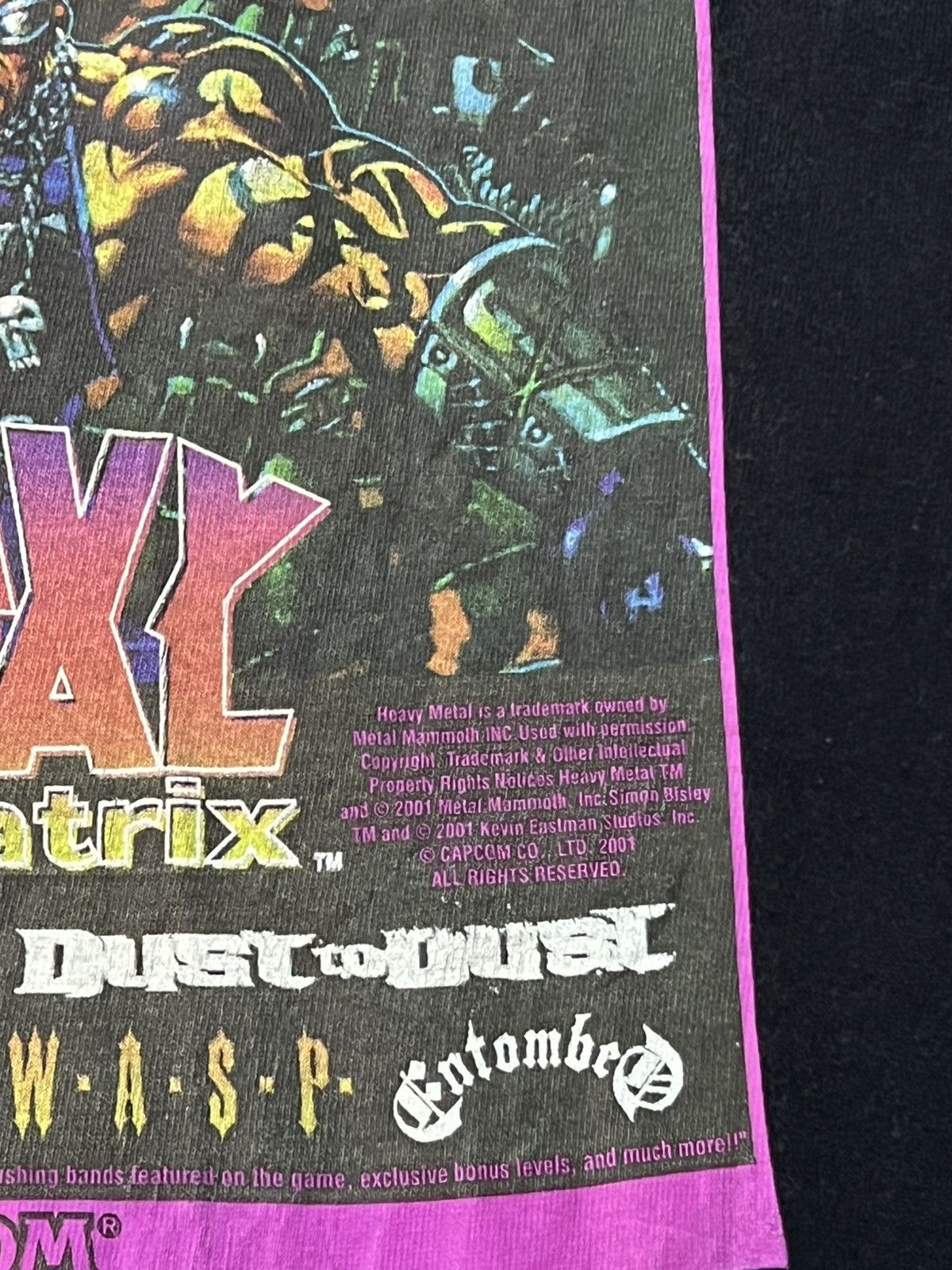 Band Tees Heavy Metal Geomatrix Capcom Y2k Tee Size US L / EU 52-54 / 3 - 6 Thumbnail