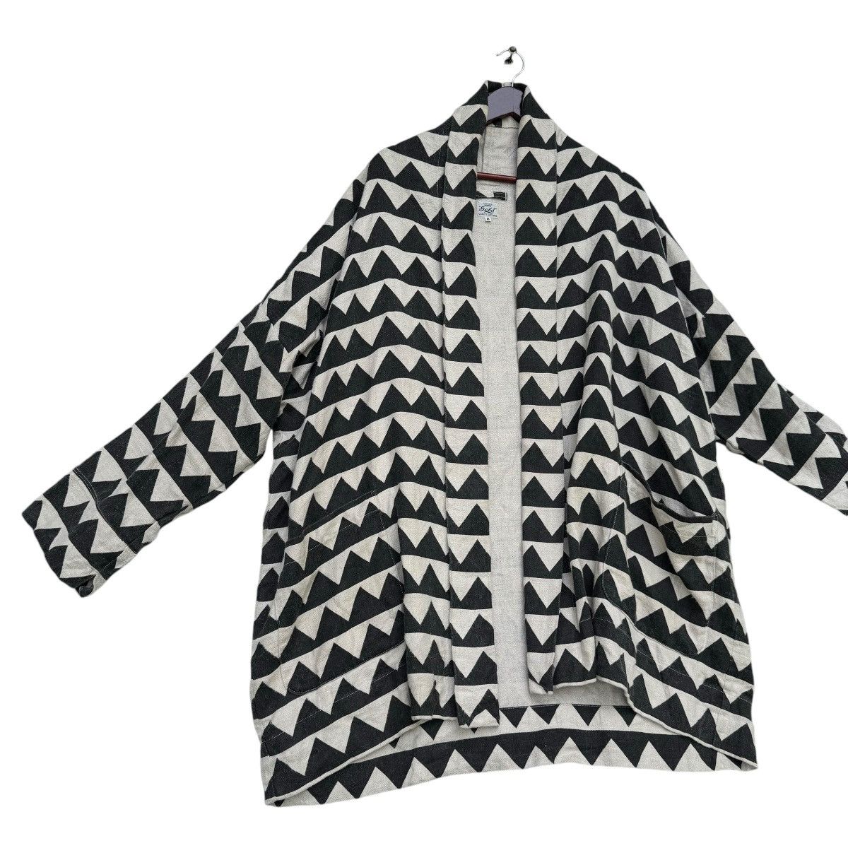 Toyo Enterprises Gold By Toyo Enterprise Mudcloth Boho Cardigan Size US XL / EU 56 / 4 - 2 Thumbnail