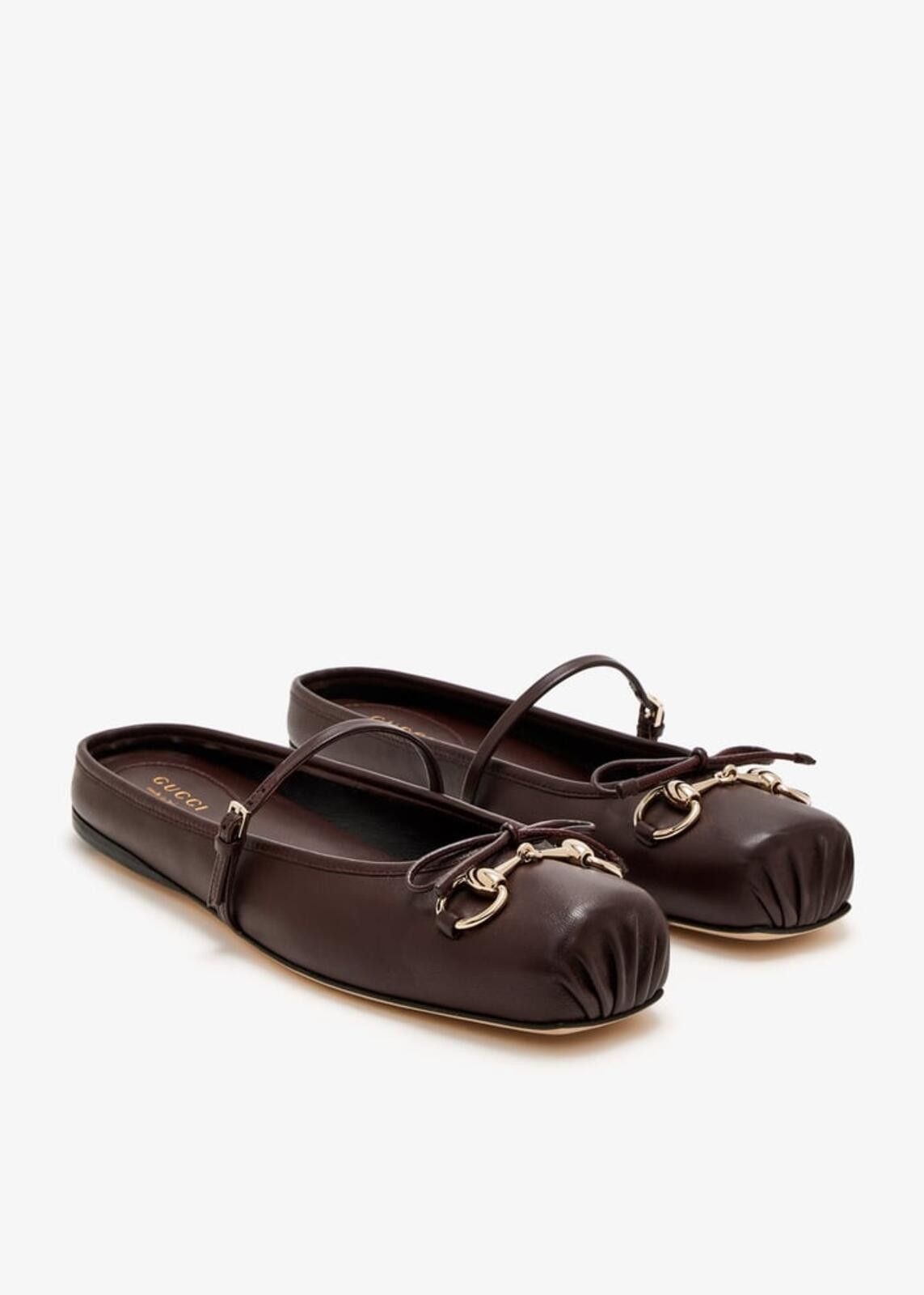 Gucci Gucci Horsebit Leather Mules Size ONE SIZE - 2 Thumbnail