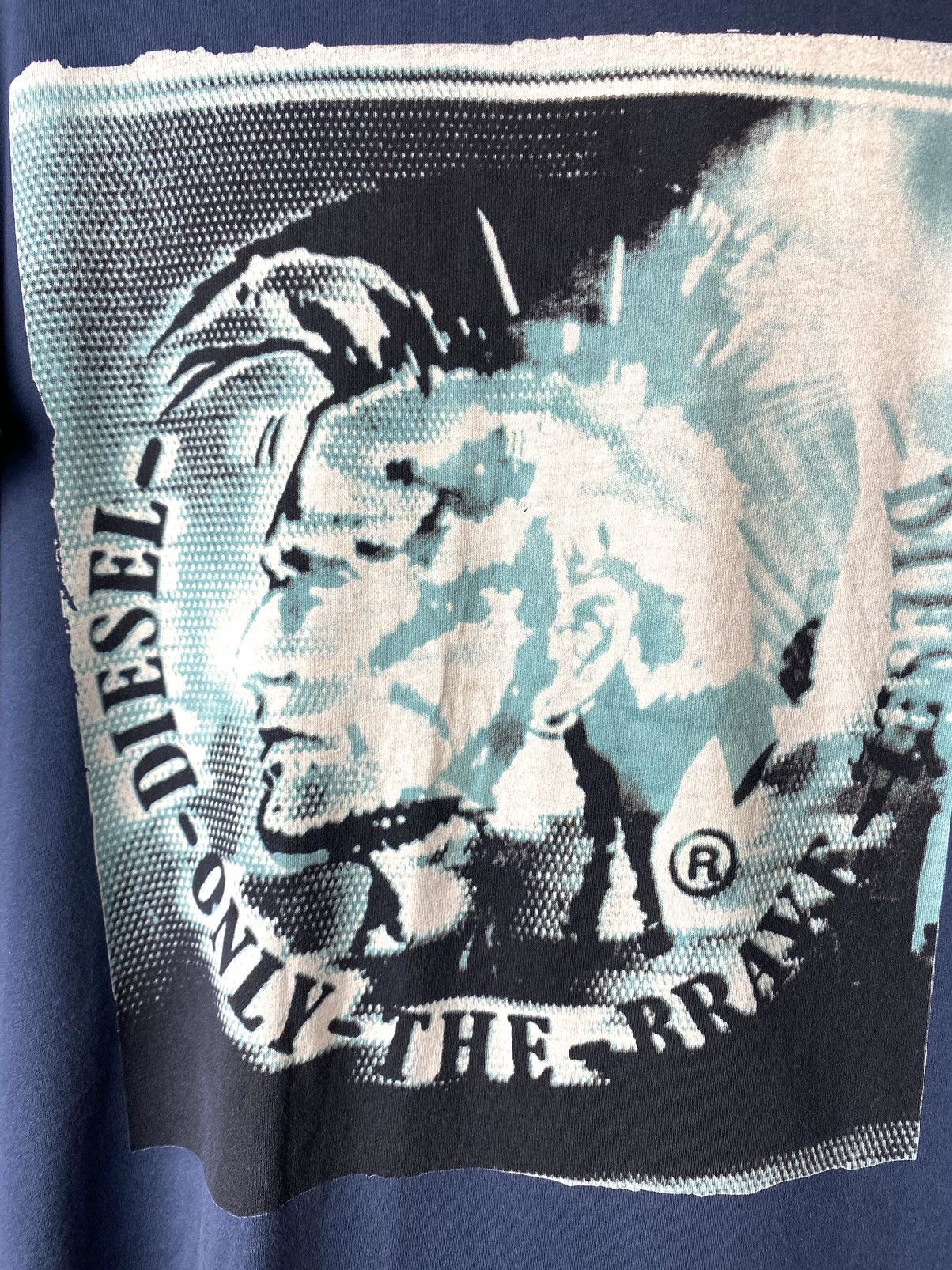 Diesel Y2K Vintage Diesel Tee Shirt Size US L / EU 52-54 / 3 - 2 Thumbnail