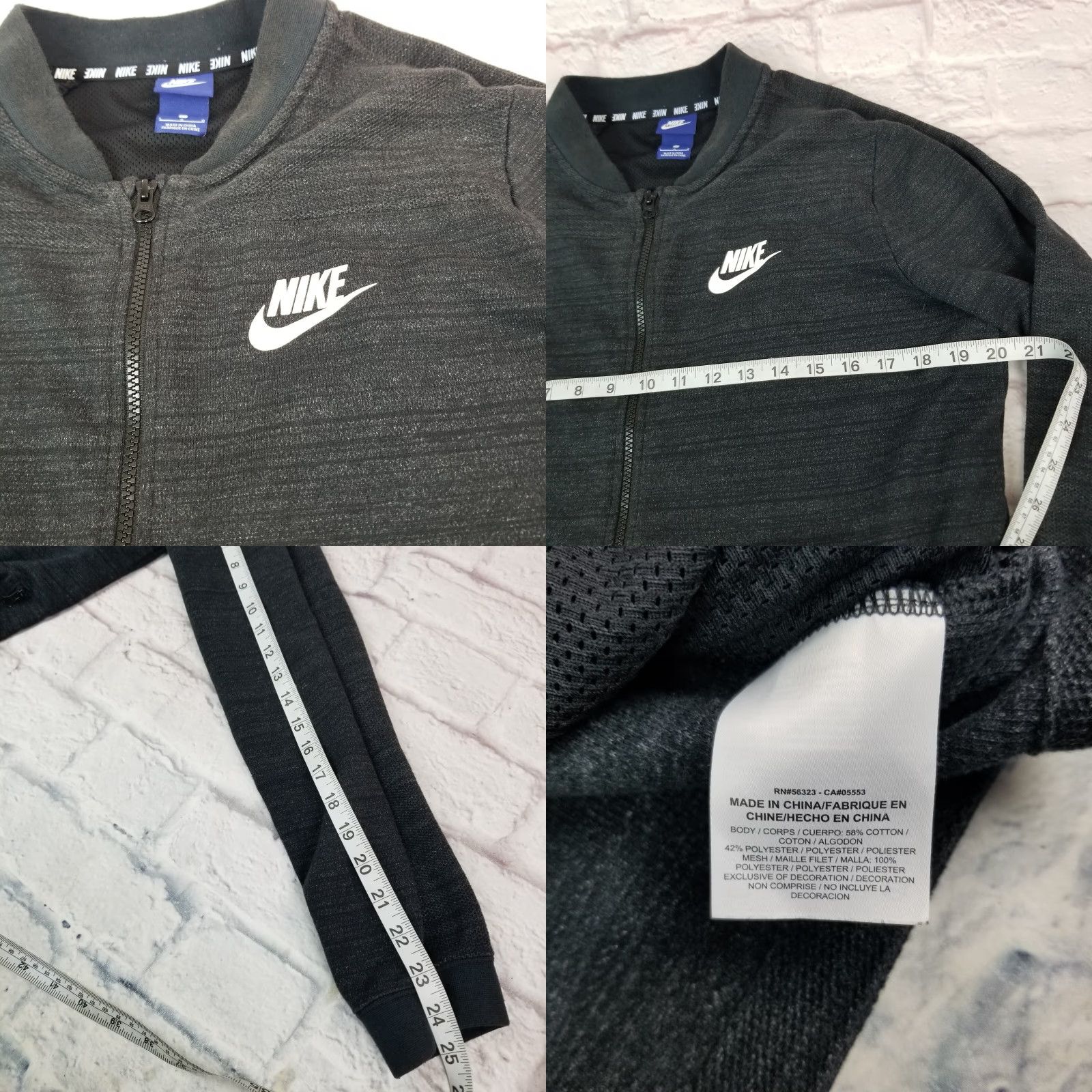 Nike Nike Mens Sweater Windbreaker Shirt? Size US L / EU 52-54 / 3 - 8 Thumbnail