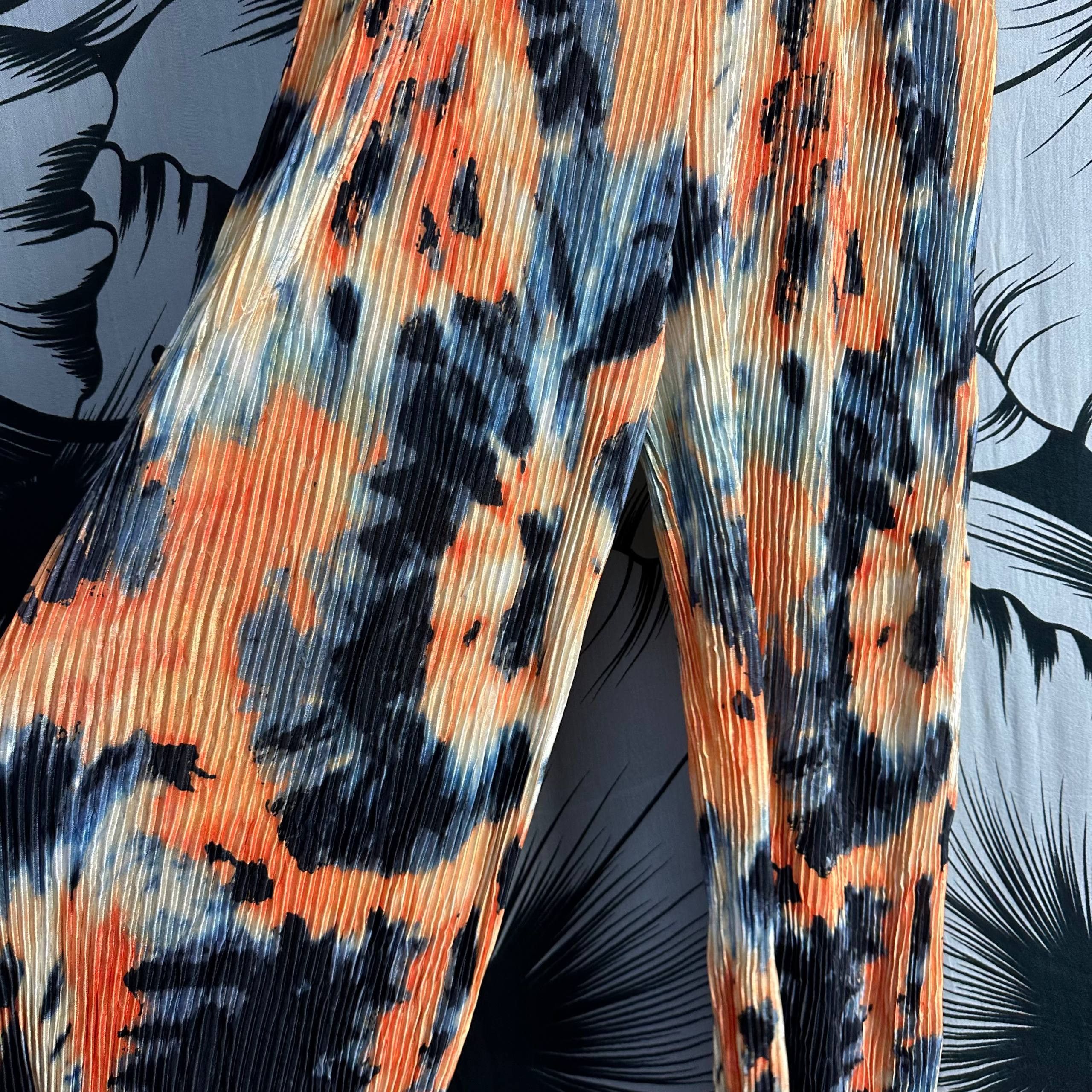 Japanese Brand Archive Pleated Japanese Rare Pattern Pants Size 27" / US 4 / IT 40 - 6 Thumbnail