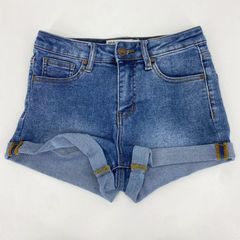Rsq High Rise Cuffed Denim Shorts at  Women's Clothing store