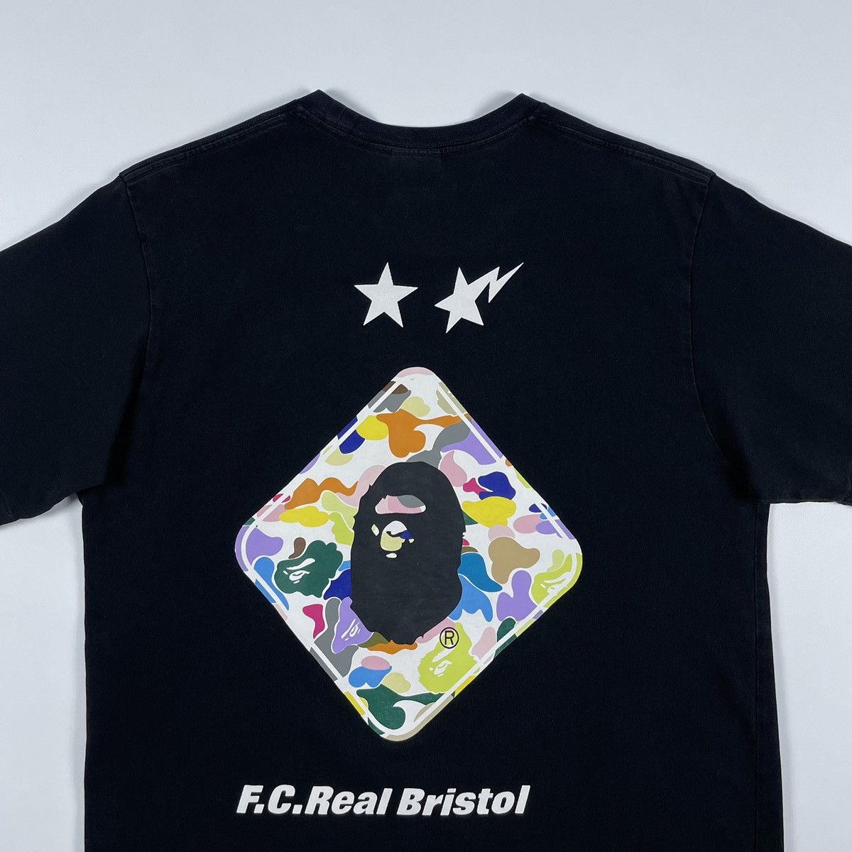 Bape × F.C. Real Bristol A Bathing Ape BAPE x F.C. Real Bristol Collab T-shirt Size US M / EU 48-50 / 2 - 14 Thumbnail