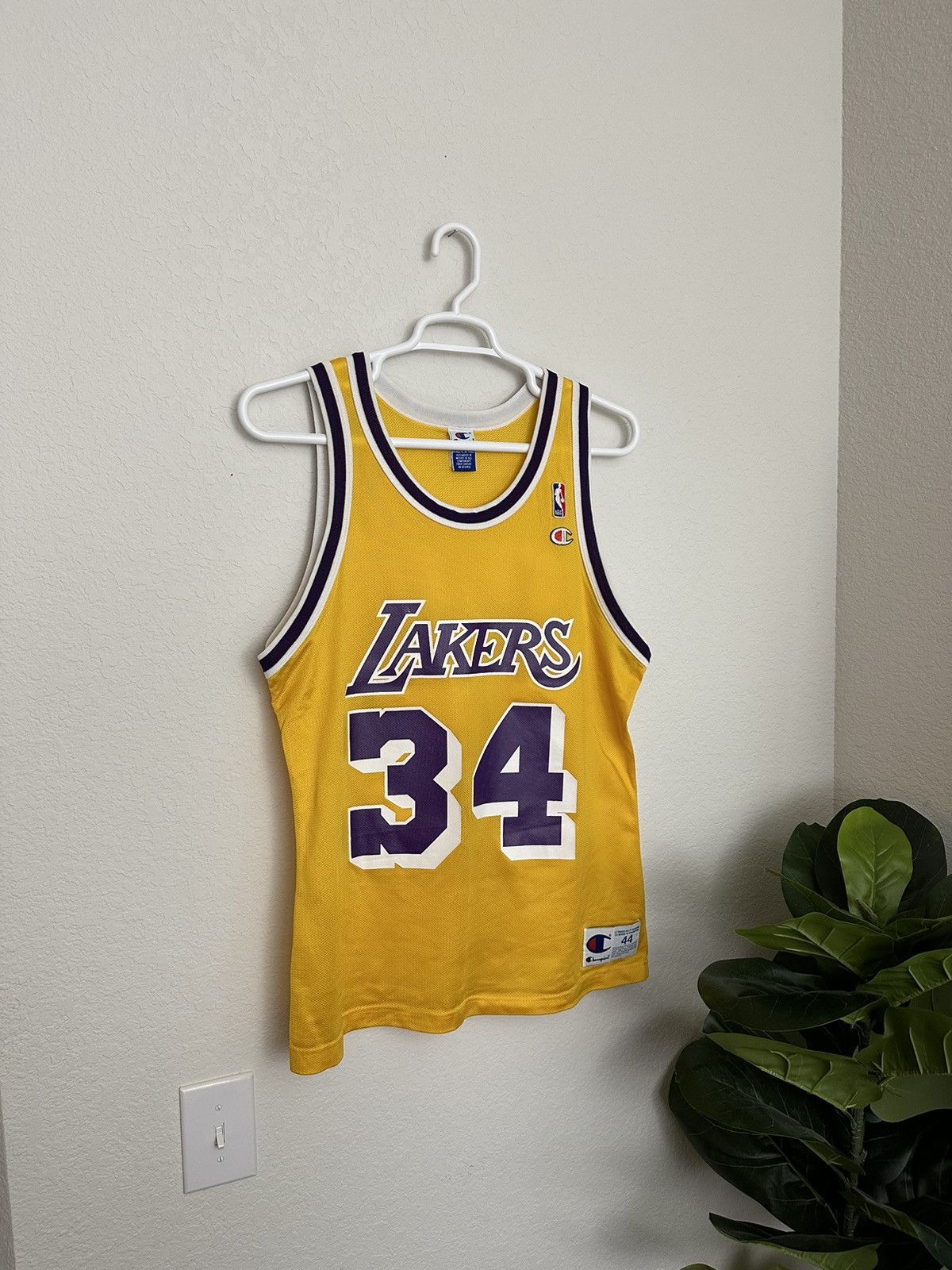 Champion × NBA × Vintage Vintage 90s Champion Jersey Shaq Shaquille O’Neal #34 Size US L / EU 52-54 / 3 - 1 Thumbnail