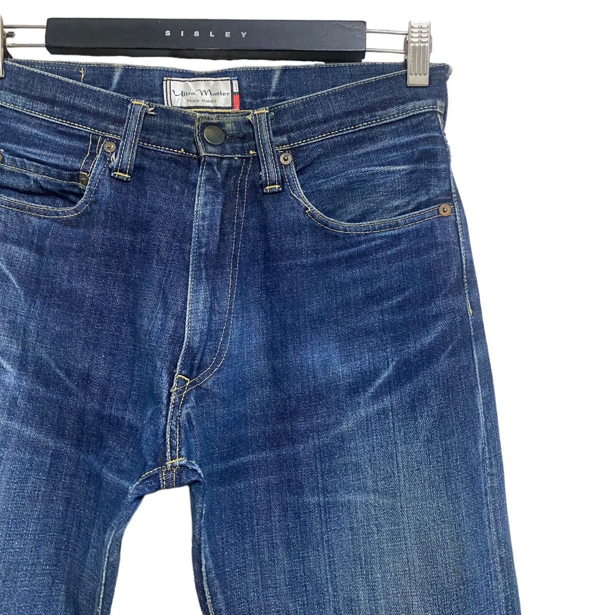 Japanese Brand Ultra Master Peacemakers Denim Selvedge Jeans Size US 30 / EU 46 - 5 Thumbnail