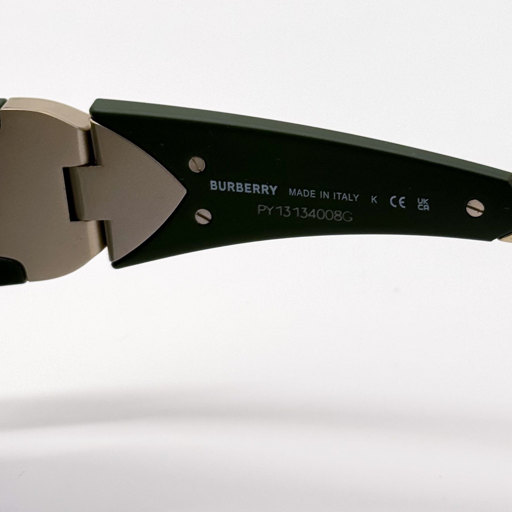 Burberry NEW BURBERRY SUNGLASSES GREEN BE4433U 4138/71 BE4433U 413871 Size ONE SIZE - 10 Thumbnail