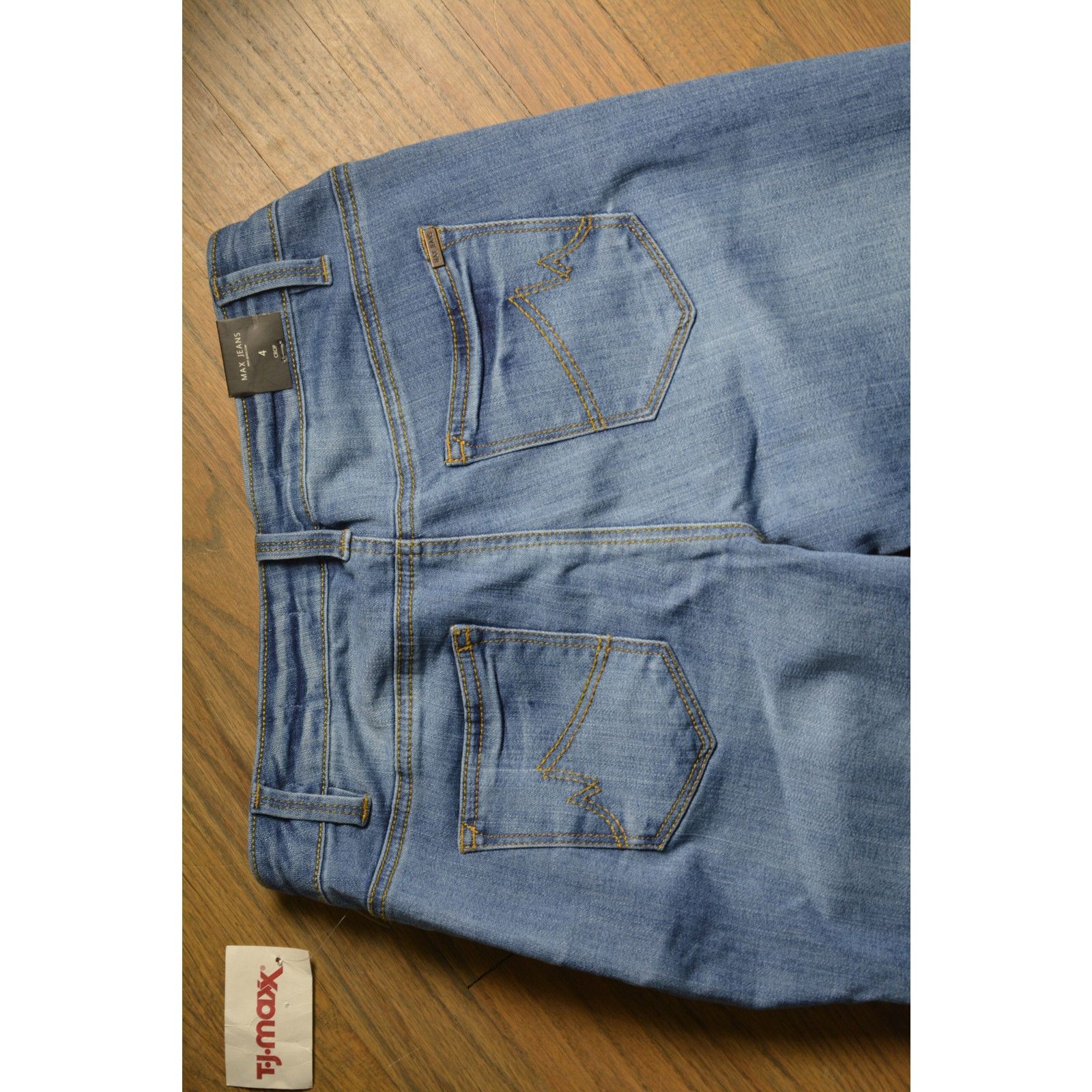 AG Jeans Max Jeans Women's Size 4 Crop Denim Blue - New with Tags Size 27" / US 4 / IT 40 - 5 Thumbnail