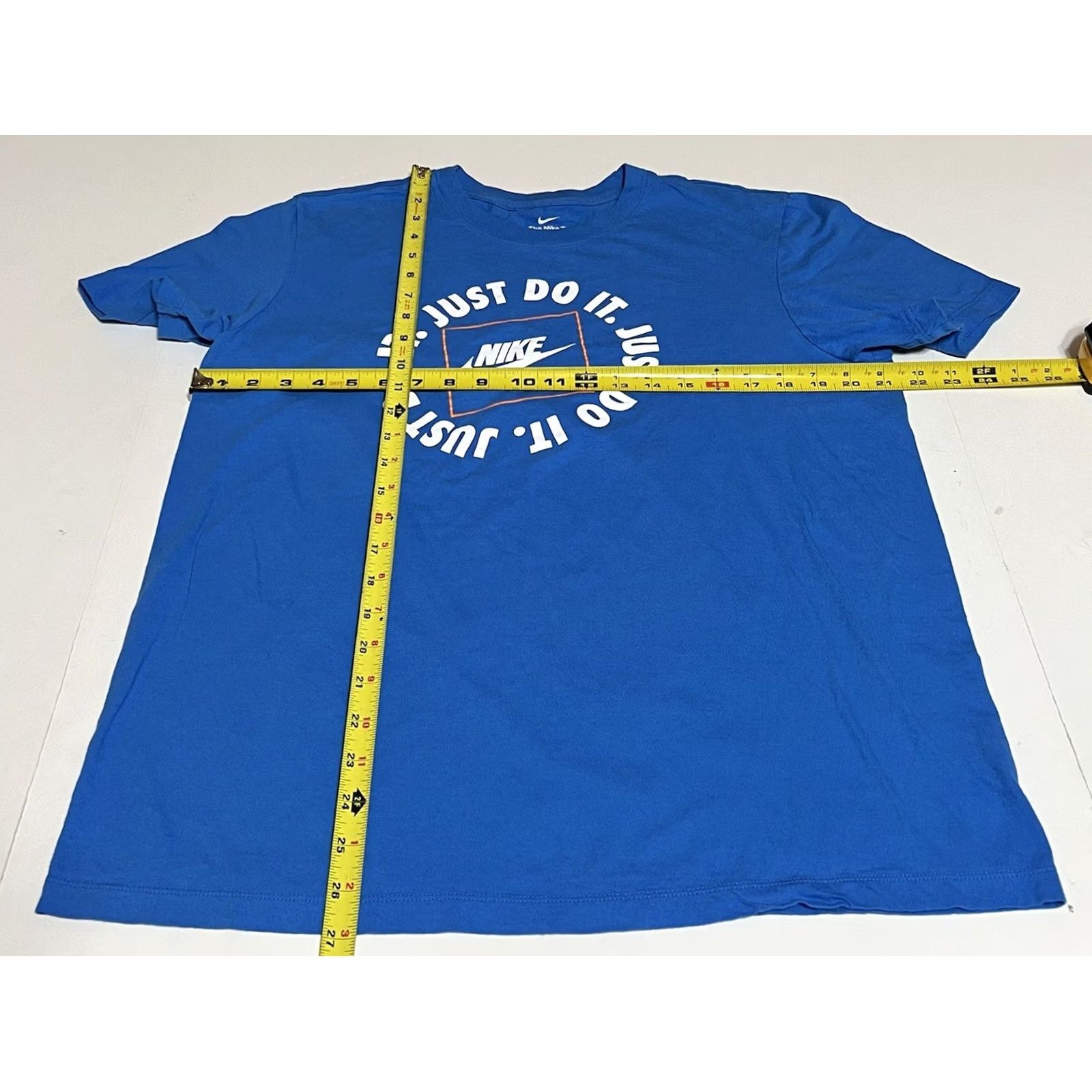 Nike Nike Tee Shirt Just Do It Mens Large Blue Cotton Spell Out Shirt Size US L / EU 52-54 / 3 - 4 Thumbnail