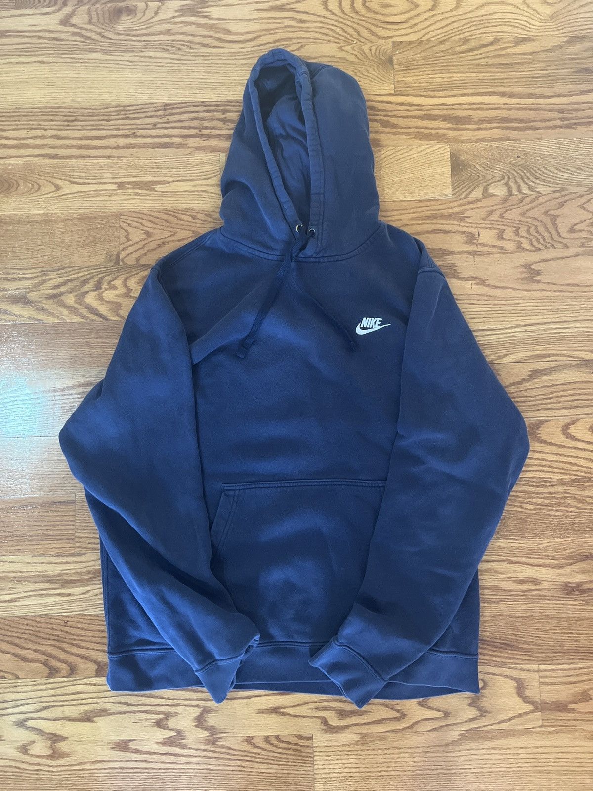 Nike Vintage Blue Nike Hoodie Size US L / EU 52-54 / 3 - 1 Thumbnail