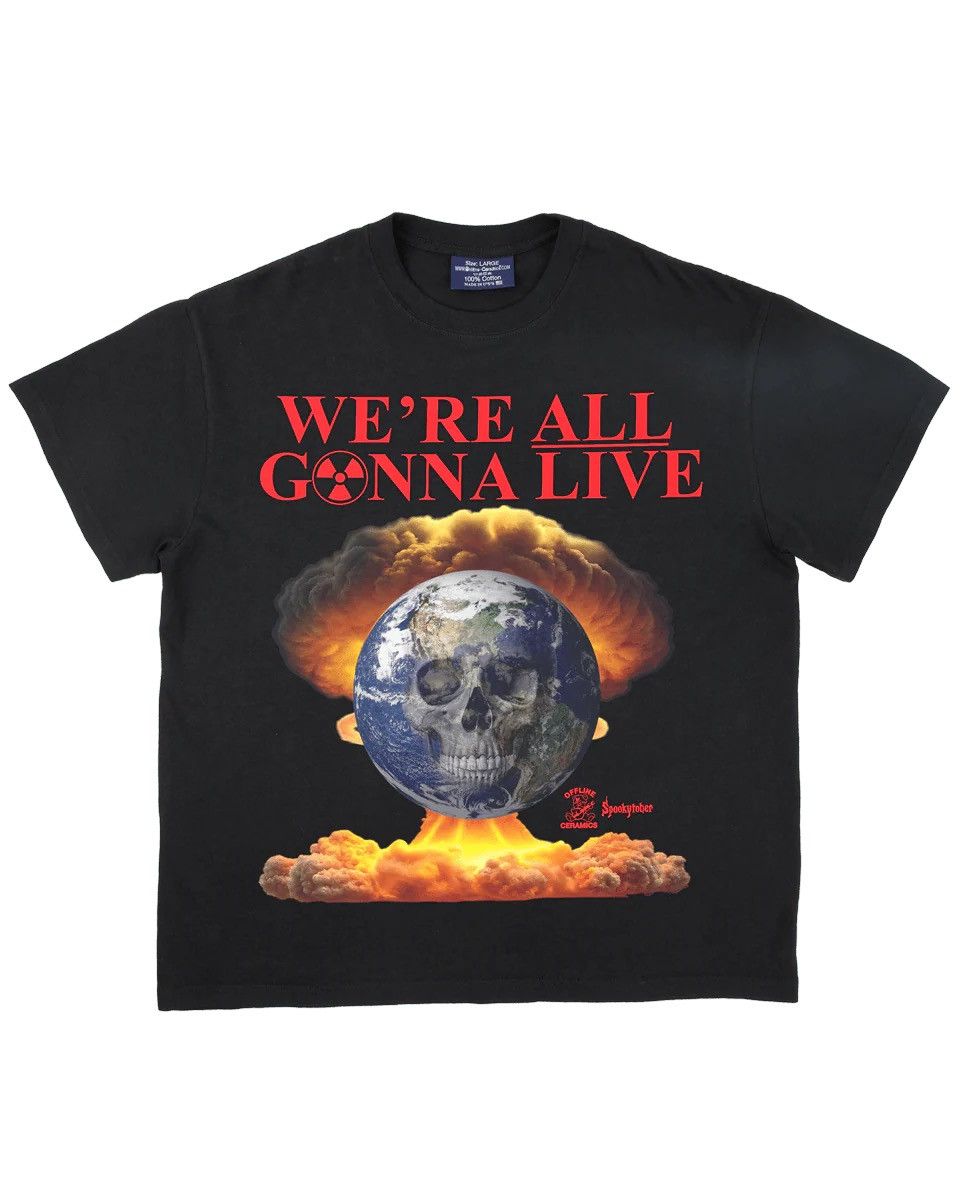 Online Ceramics Online Ceramics "Gonna Live" Tee Size US L / EU 52-54 / 3 - 1 Preview