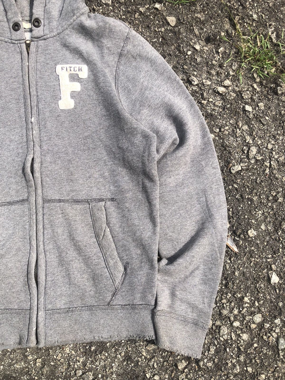 Vintage Vintage Abercrombie & Fitch F Logo Hoodies Size US M / EU 48-50 / 2 - 6 Thumbnail