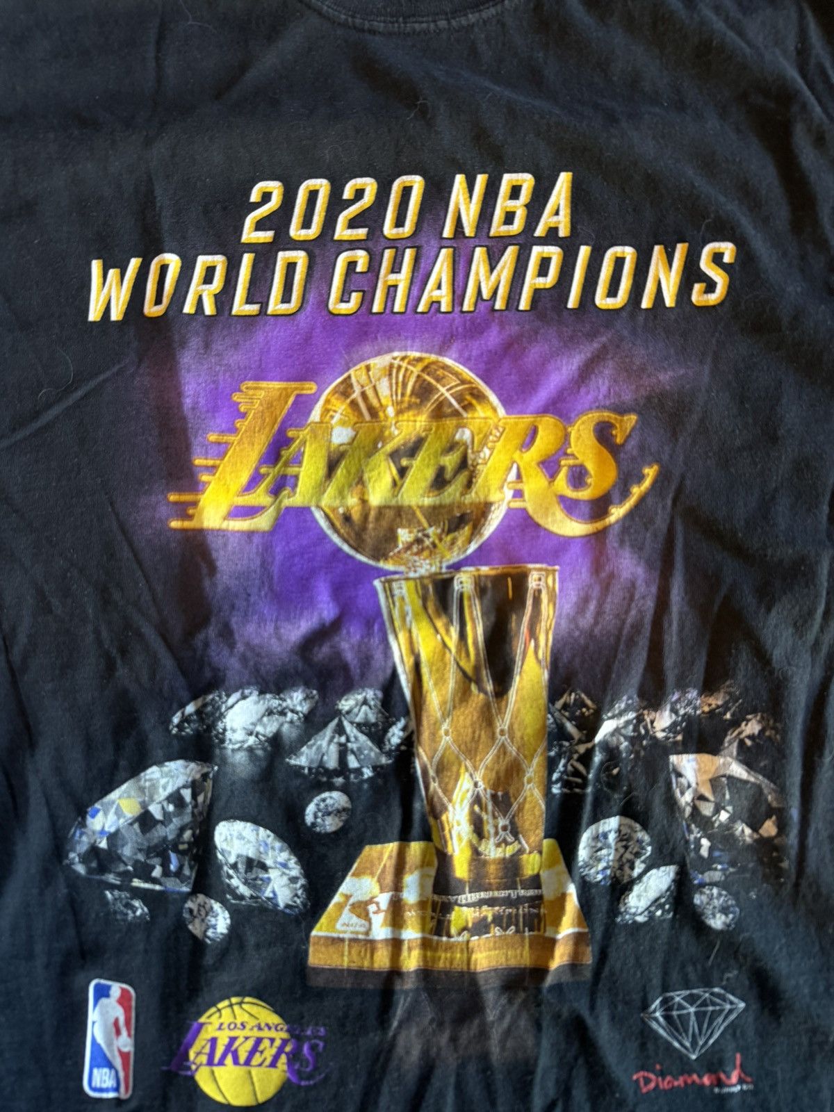 Diamond Supply Co. Diamond Supply Co x Lakers tee Size US XL / EU 56 / 4 - 2 Thumbnail
