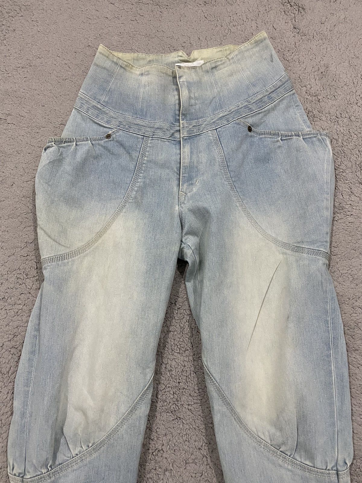 Tsumori Chisato TSUMORI CHISATO Sarouel Denim Pants Size US 26 / EU 42 - 4 Thumbnail