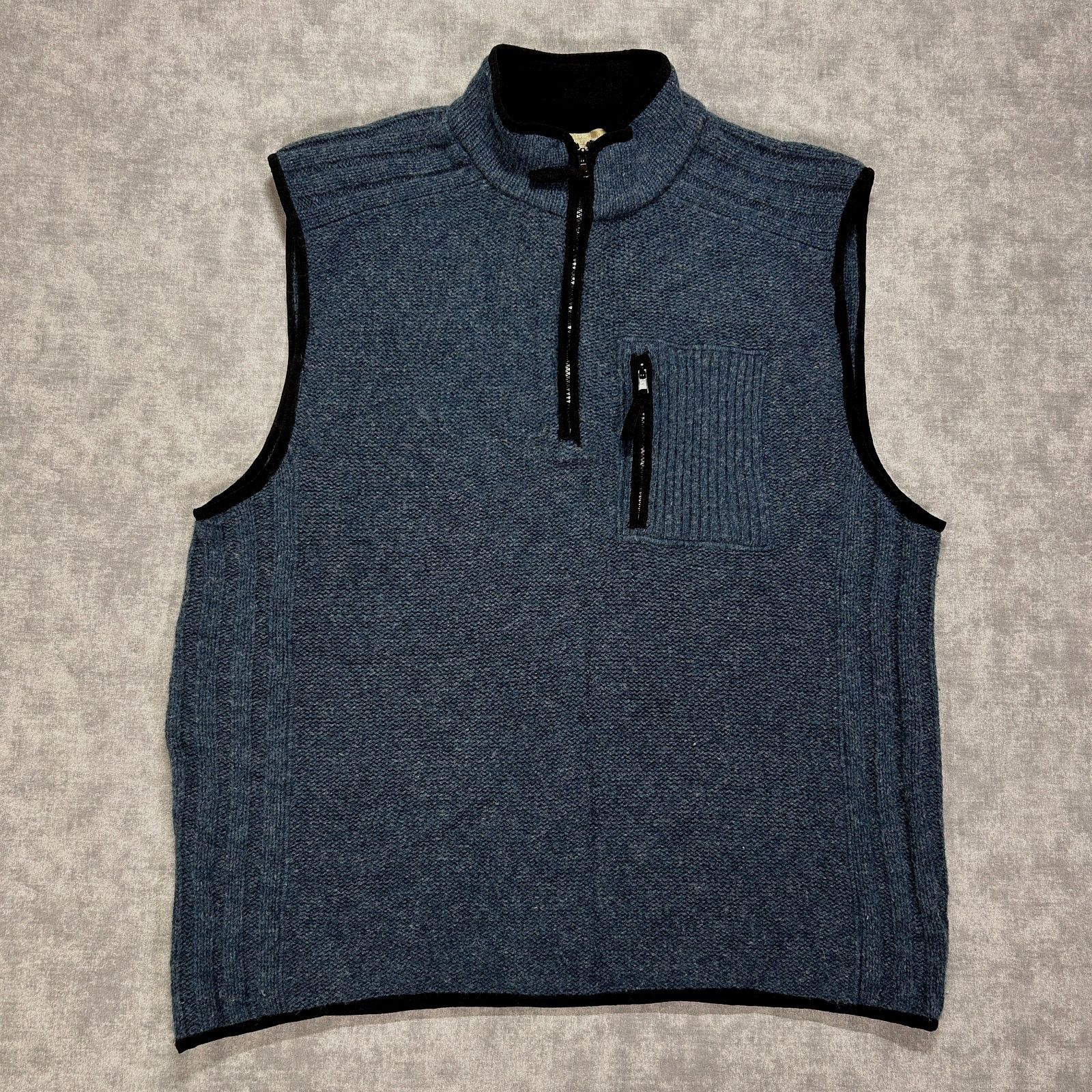 The Territory Ahead VTG The Territory Ahead Lambswool sweater vest 1/4 zip ms XL Size US XL / EU 56 / 4 - 1 Thumbnail