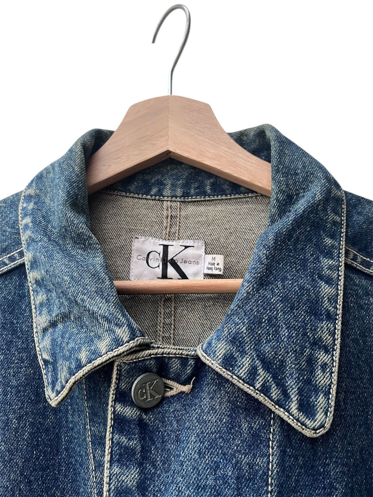 Calvin Klein Vintage Calvin Klein Denim Loco Blouson Jacket Size US M / EU 48-50 / 2 - 8 Thumbnail