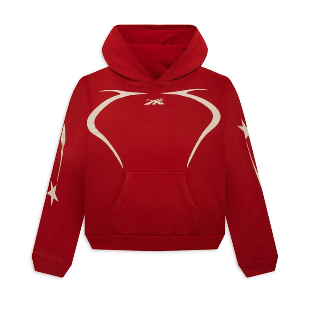Warm Up Sport Hoodie Red