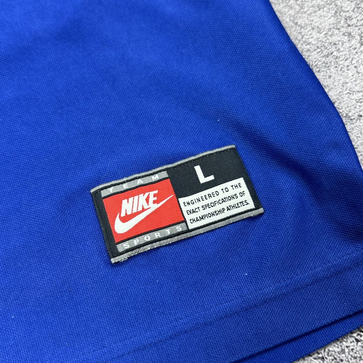 Nike Glasgow Rangers 1997 1999 Home Football Shirt #8 Gascoigne Size US L / EU 52-54 / 3 - 14 Thumbnail