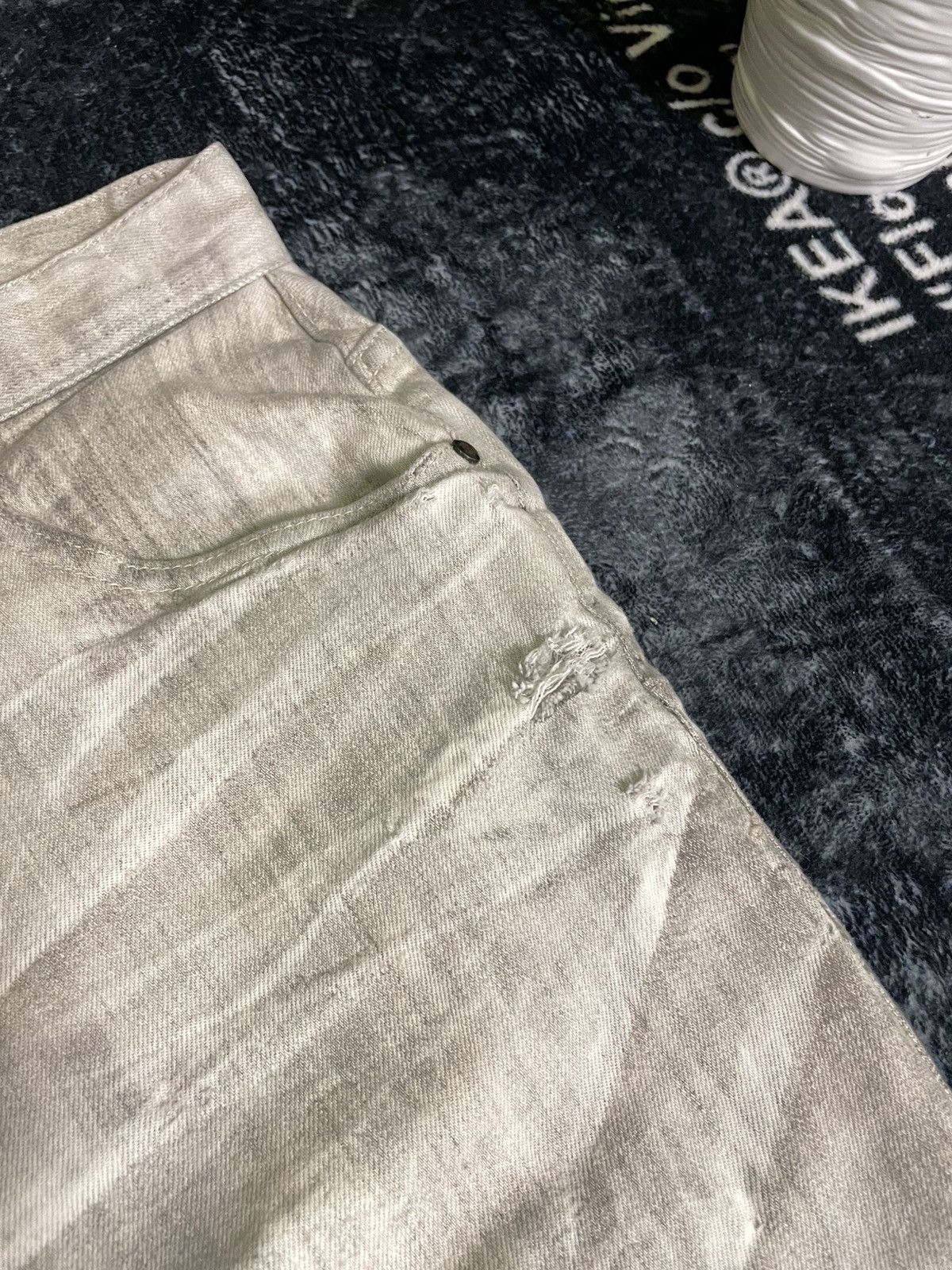 If Six Was Nine × Le Grande Bleu (L.G.B.) × Tornado Mart Tornado Mart Distressed Denim Size US 31 - 7 Thumbnail