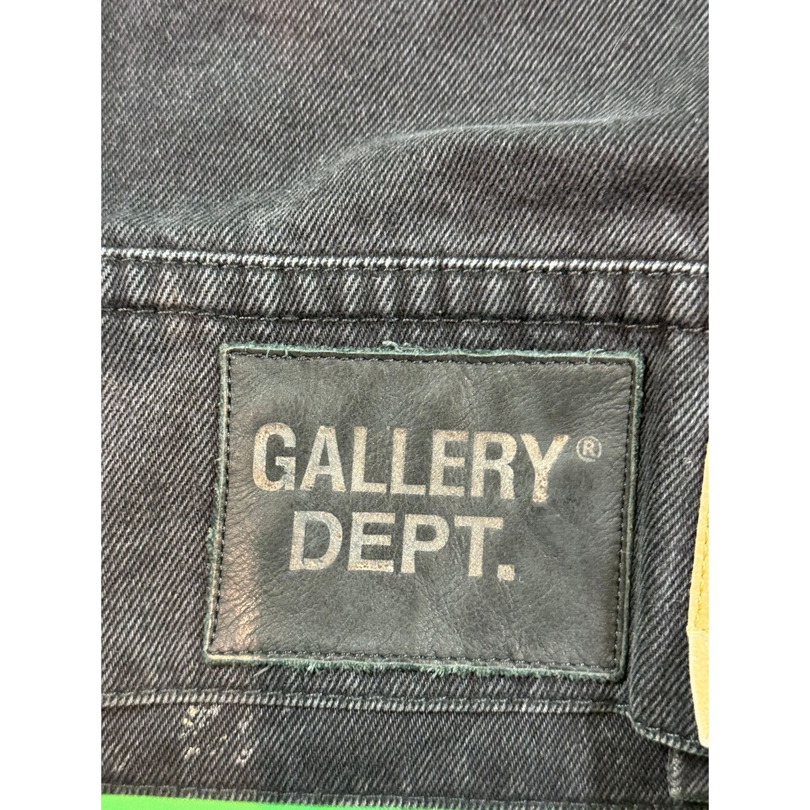 Gallery Dept. Gallery Dept. x Lanvin LG Patch Black Jean Jeacket Size US L / EU 52-54 / 3 - 8 Thumbnail