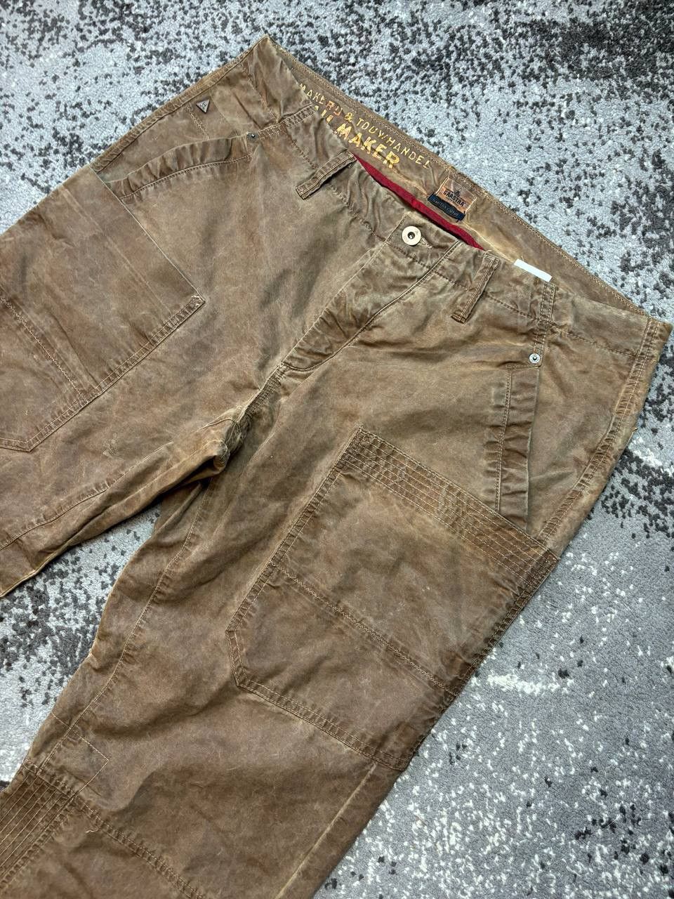 If Six Was Nine × Japanese Brand × Vintage Vintage Y2K Gaastra Military Archival Faded Cargo Baggy Pan Size US 36 / EU 52 - 2 Thumbnail