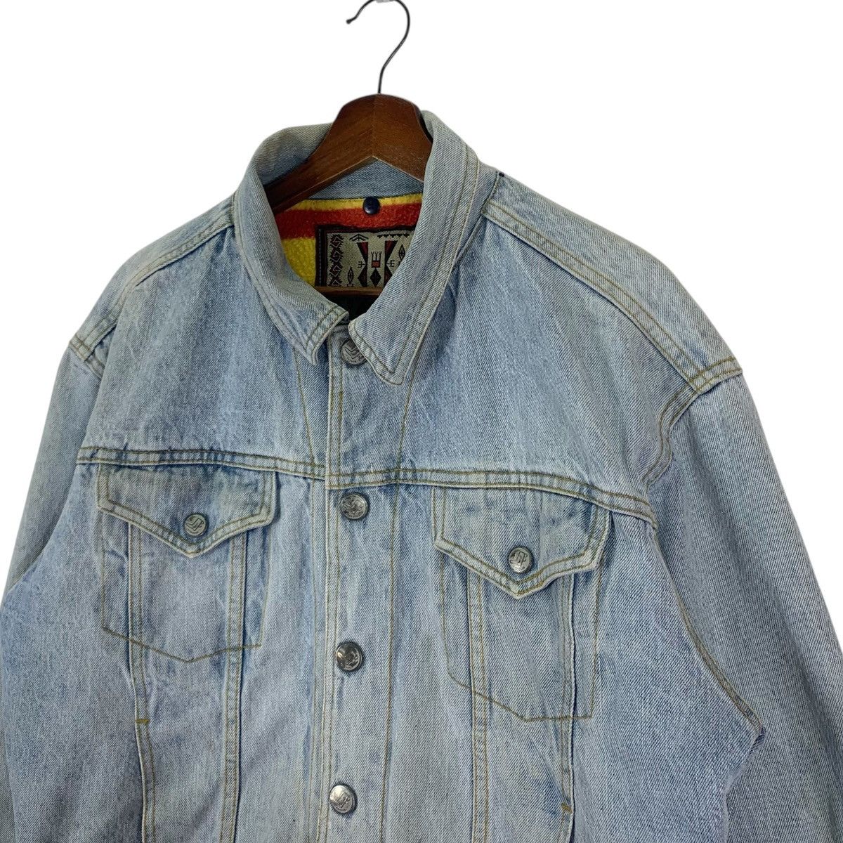 Edwin Vintage Bobson Cropped Denim Jacket Size US S / EU 44-46 / 1 - 4 Thumbnail