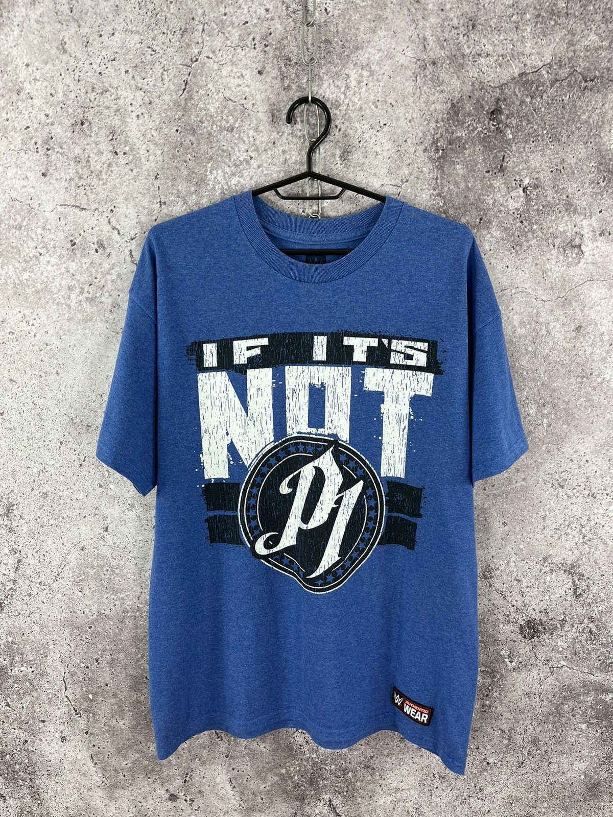 Vintage WWE AJ Styles Big Logo T-Shirt Blue Vintage Size L Size US L / EU 52-54 / 3 - 2 Thumbnail