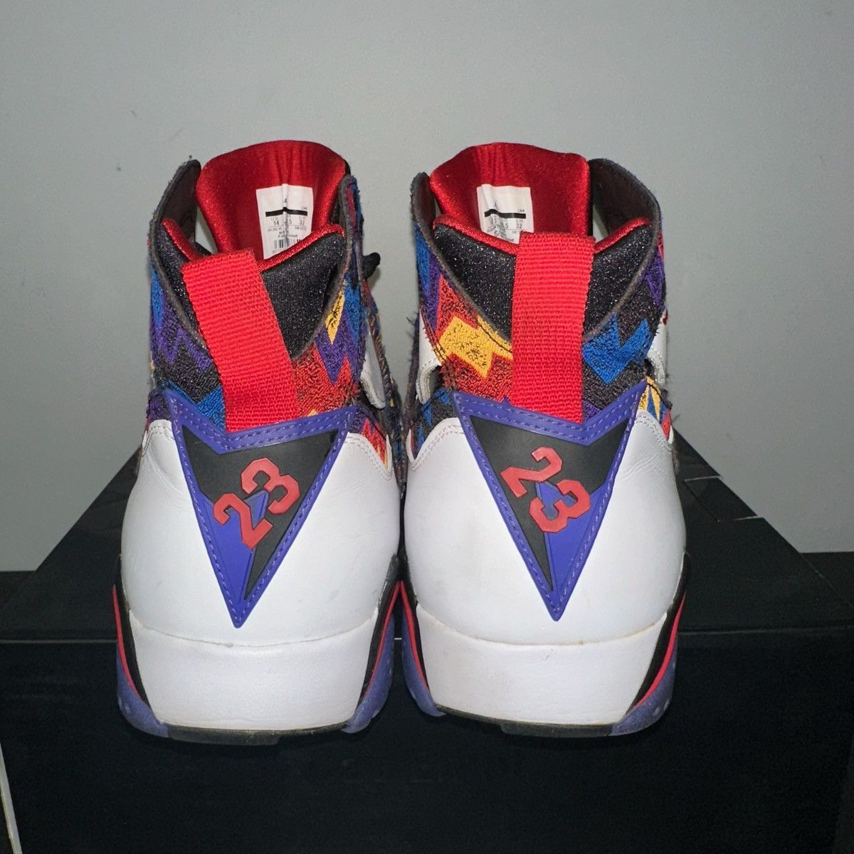 Jordan Brand Size 14 - Nike Jordan 7 Retro Sweater - 304775-142 Size US 14 / EU 47 - 3 Thumbnail
