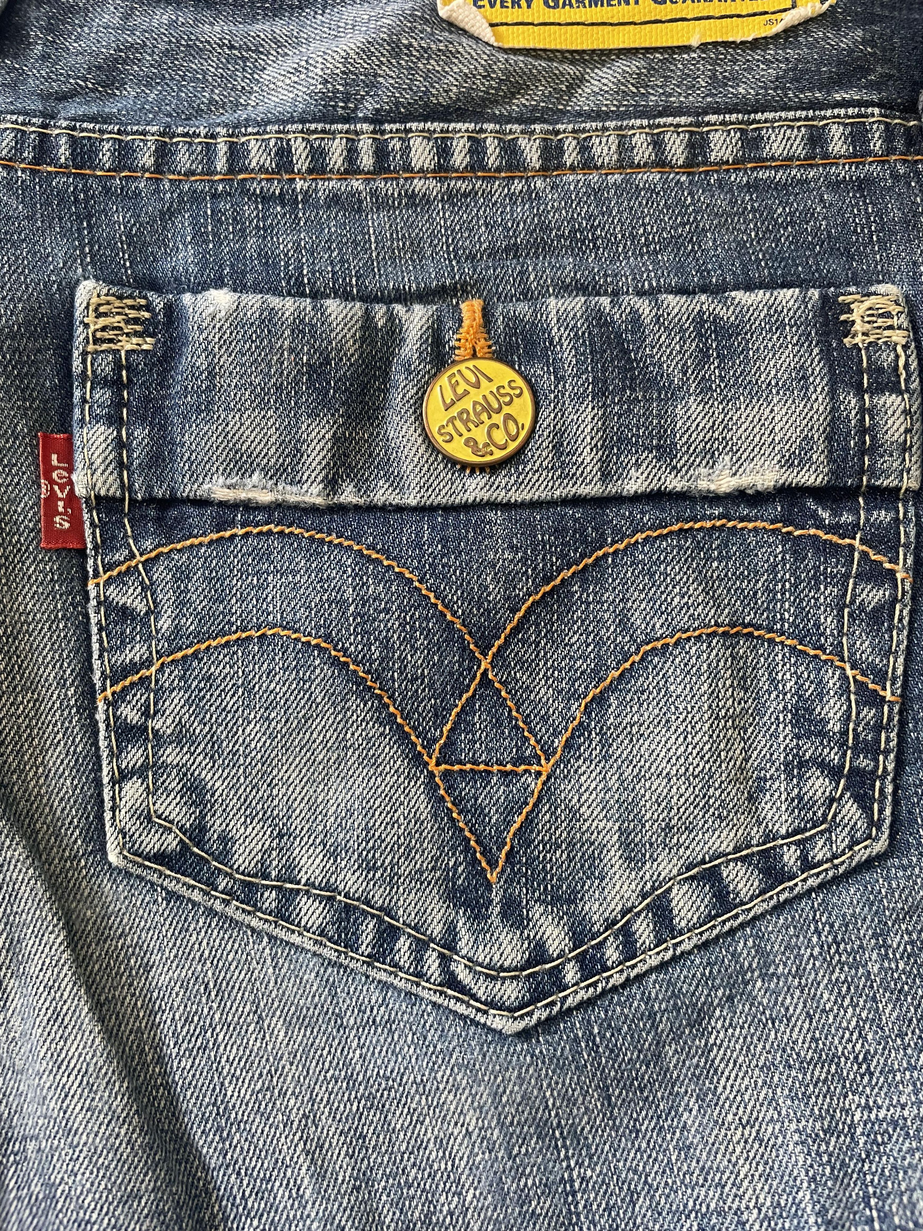 Levi's Levis Flare Distresed Denim Size 32" / US 10 / IT 46 - 7 Thumbnail