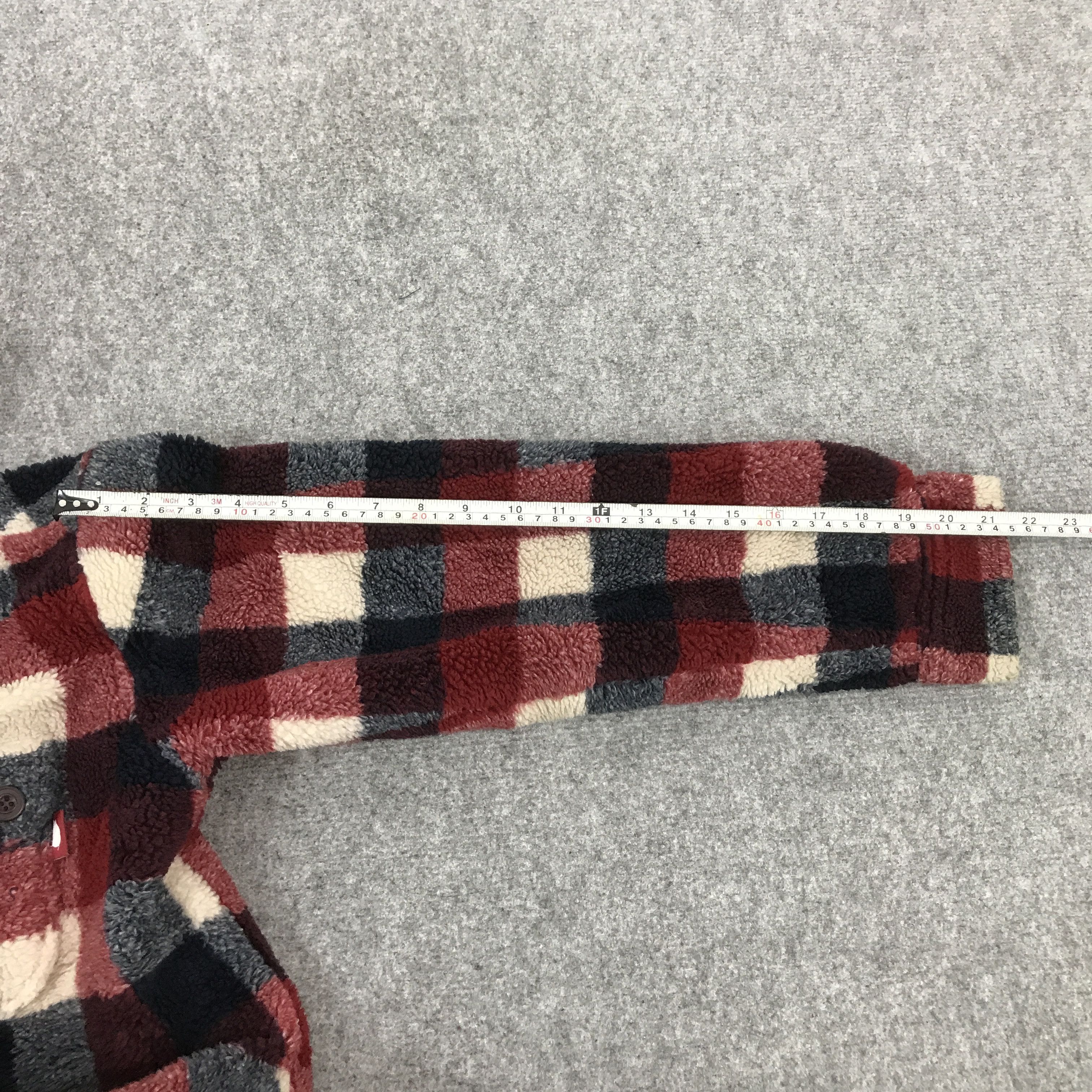 Japanese Brand × Vintage DRUG STORE'S JAPAN STYLE SHERPA BUTTON JACKET Size US L / EU 52-54 / 3 - 10 Thumbnail