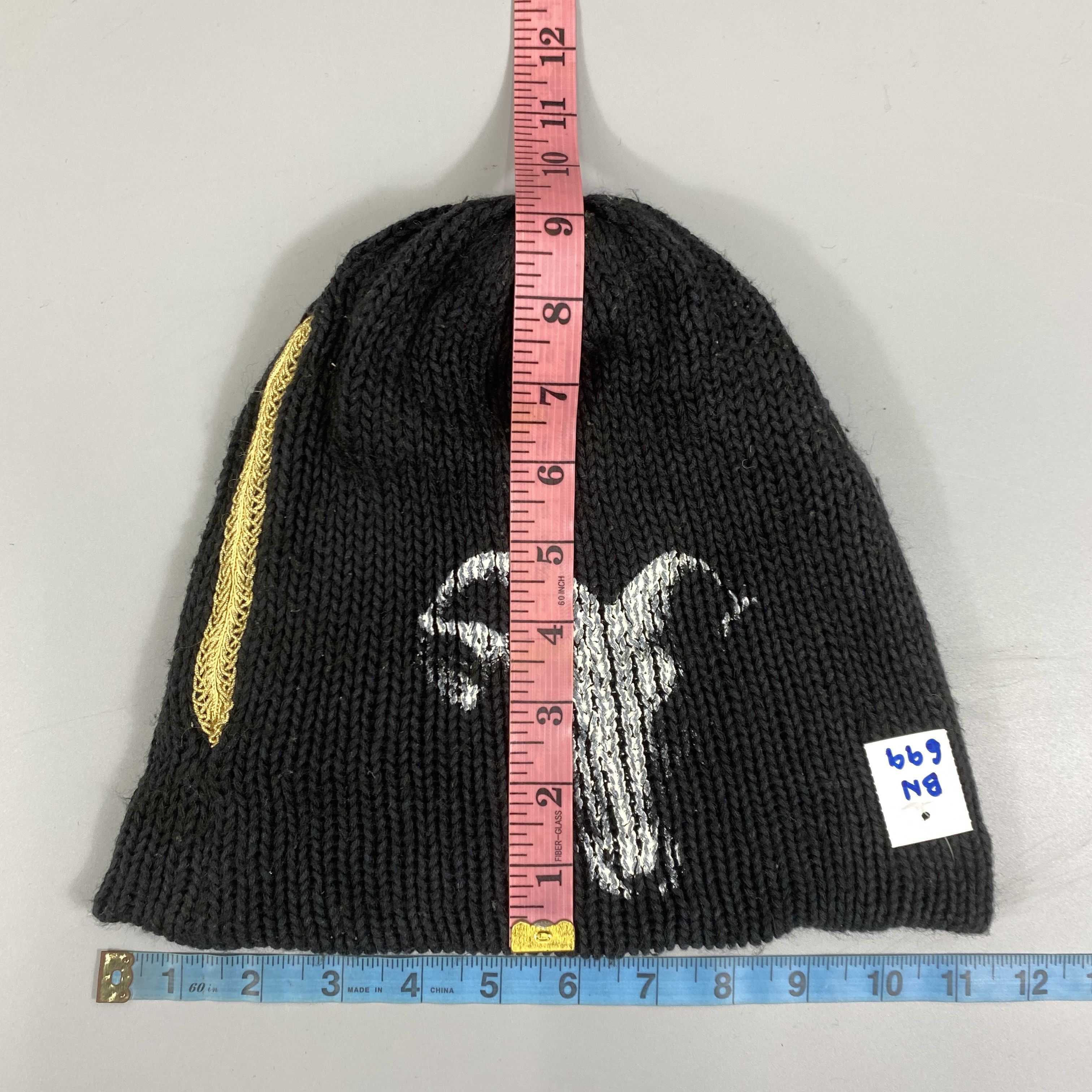 Japanese Brand Buffalo Clover Slouchy Beanie -BN699 Size ONE SIZE - 5 Thumbnail
