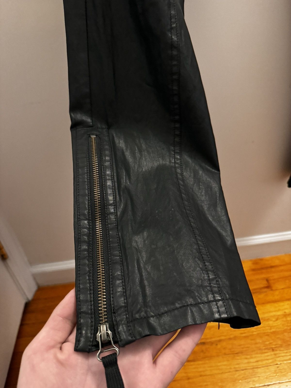 Helmut Lang × Vintage Helmut Lang Vintage wax cotton pants Size US 30 / EU 46 - 19 Thumbnail