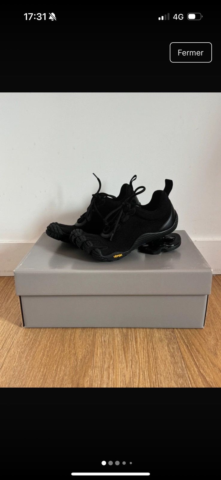 Balenciaga × Vibram Balenciaga X Vibram Five Toes Size US 6 / IT 36 - 1 Thumbnail