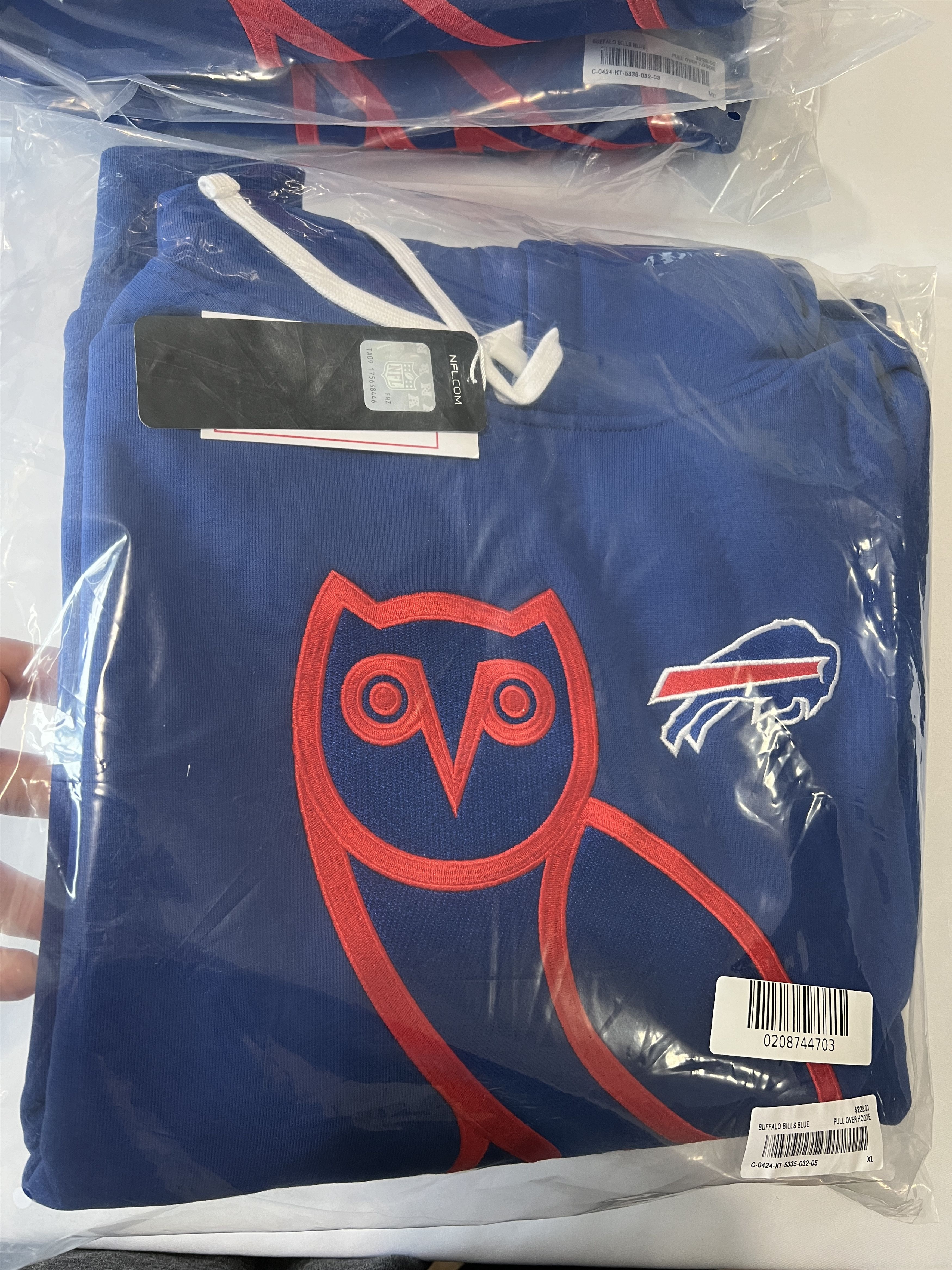 Drake OVO x NFL BUFFALO BILLS OG HOODIE Size US XL / EU 56 / 4 - 1 Thumbnail
