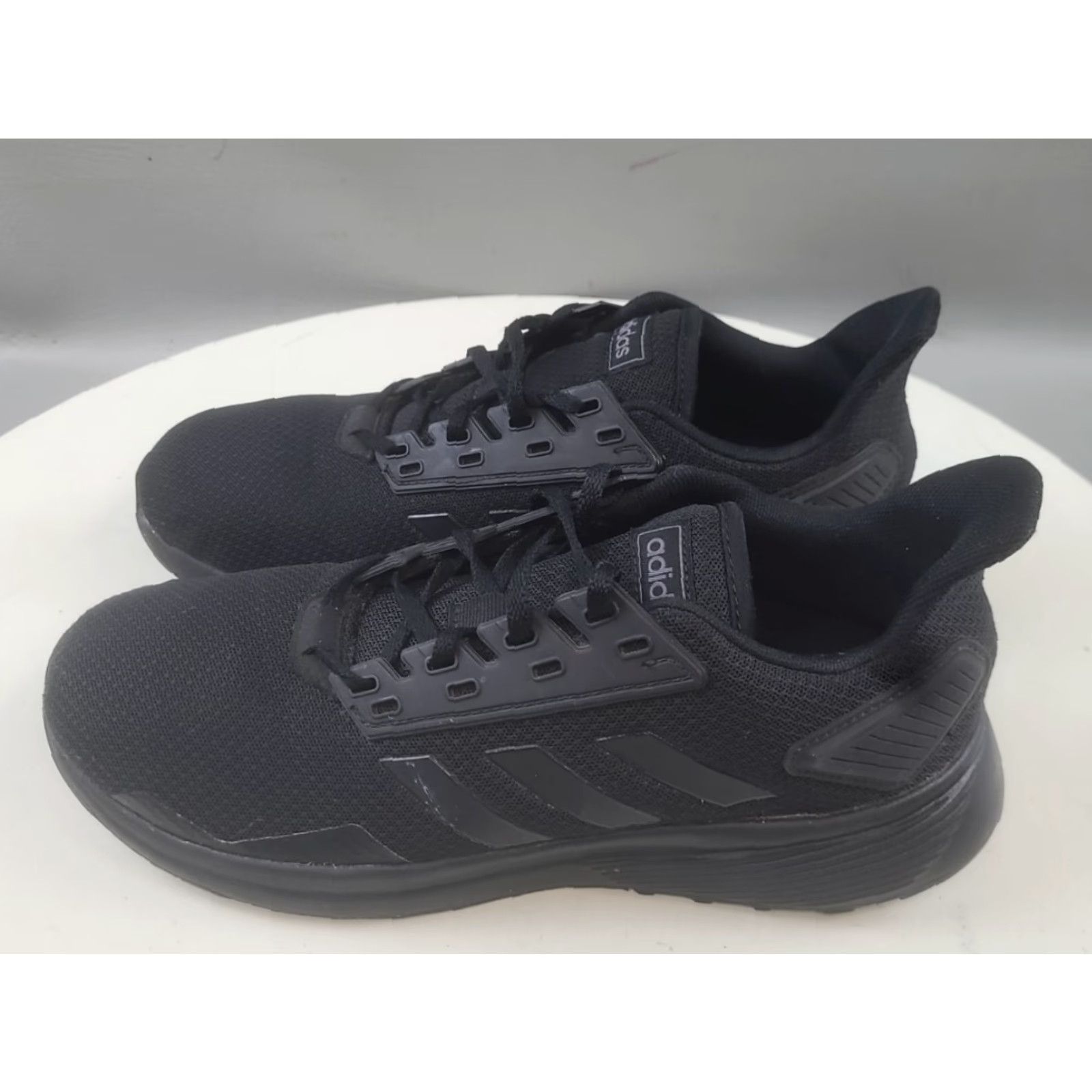 Adidas Adidas Duramo Sneaker Men B96578 Triple Black Size 8.5 EU 42 US 8.5 Running Lightly Used Size ONE SIZE - 5 Thumbnail