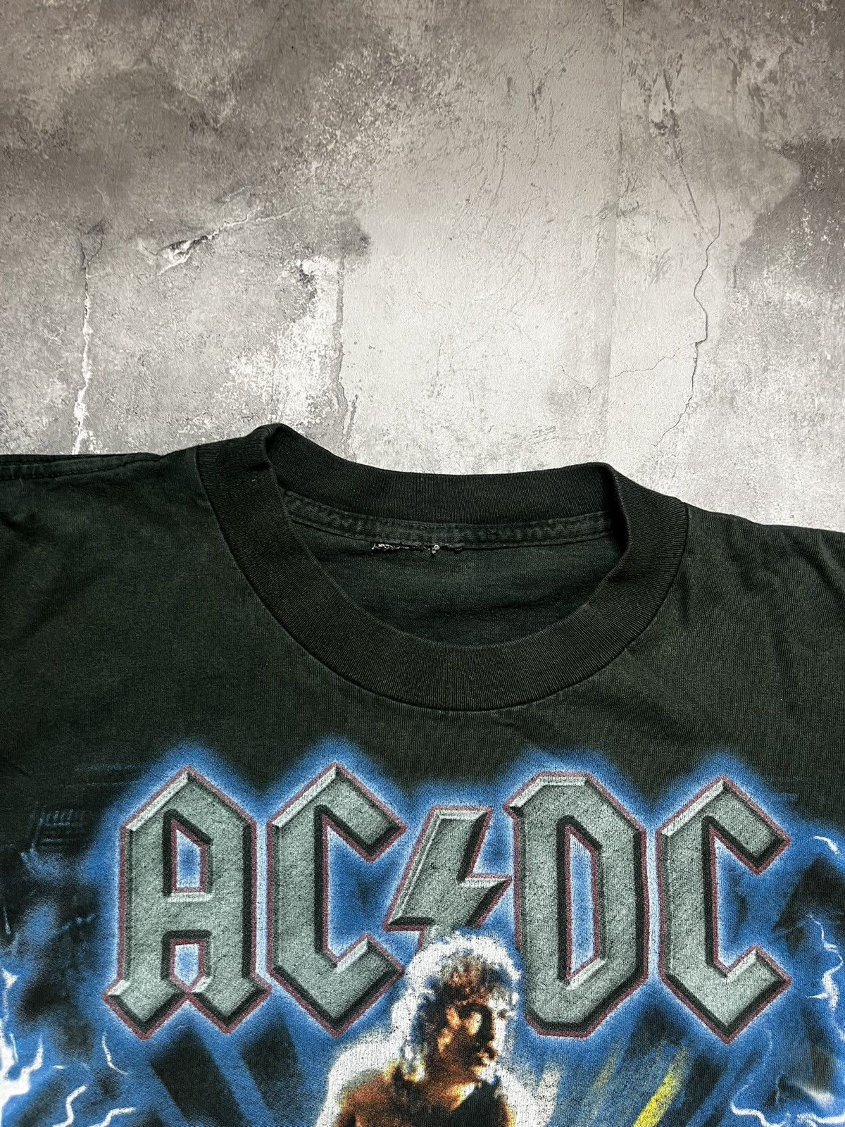 AC/DC liquid blue acdc let there be rock 2004 tie dye tshirt Size US M / EU 48-50 / 2 - 4 Thumbnail