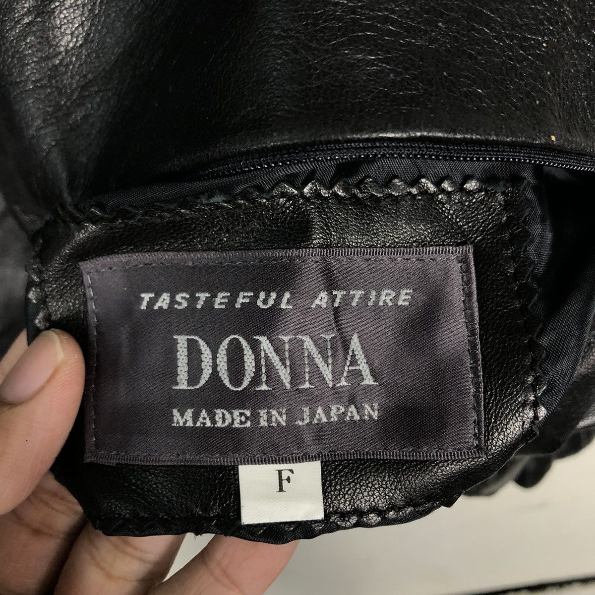 Japanese Brand Cropped Biker Racer Leather Jacket Donna Japan Issey Miyake Size US M / EU 48-50 / 2 - 17 Thumbnail