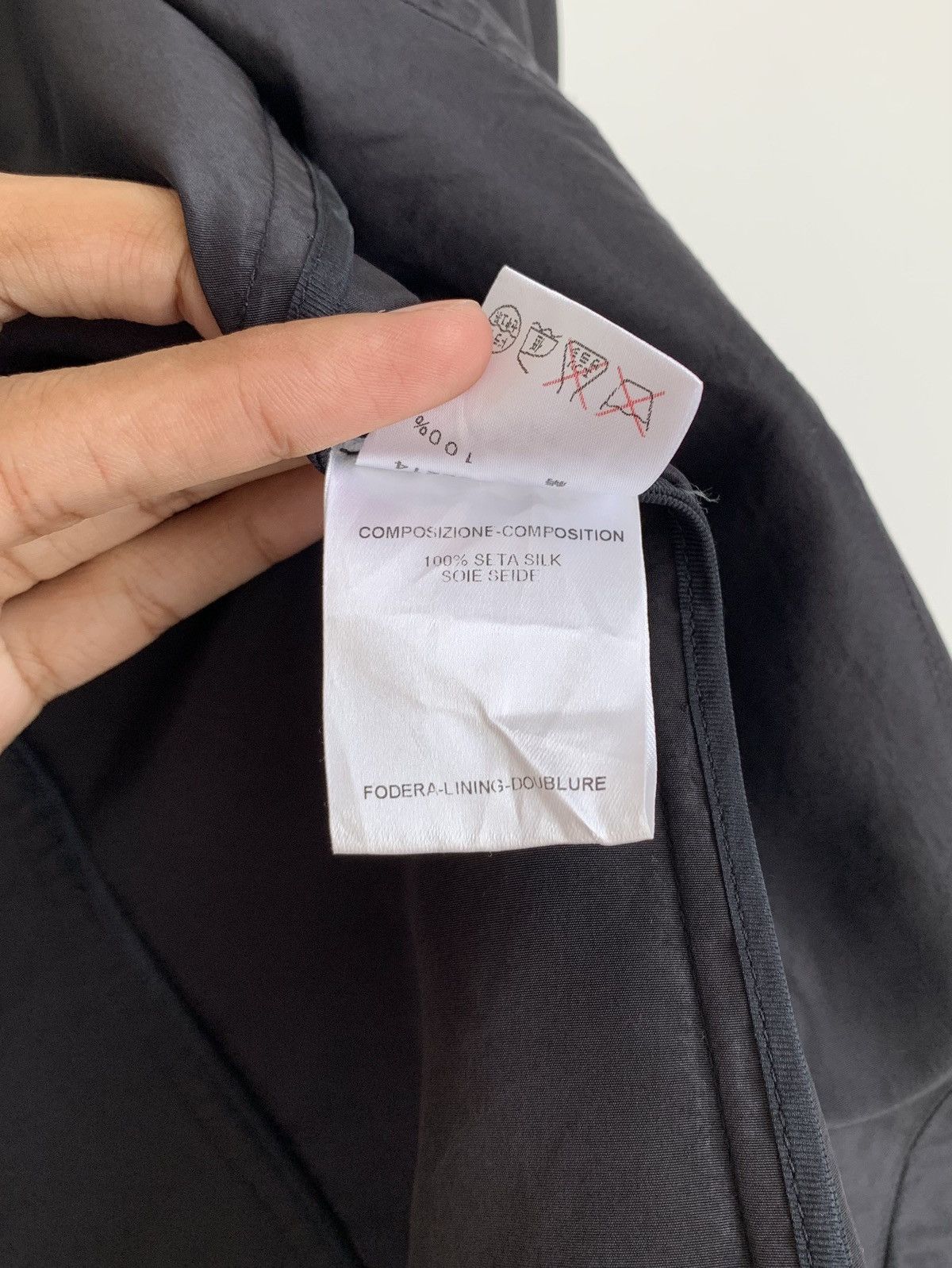 Gucci 2004 Gucci Black Silk Scoop Neck Blazer Jacket Size S / US 4 / IT 40 - 13 Thumbnail