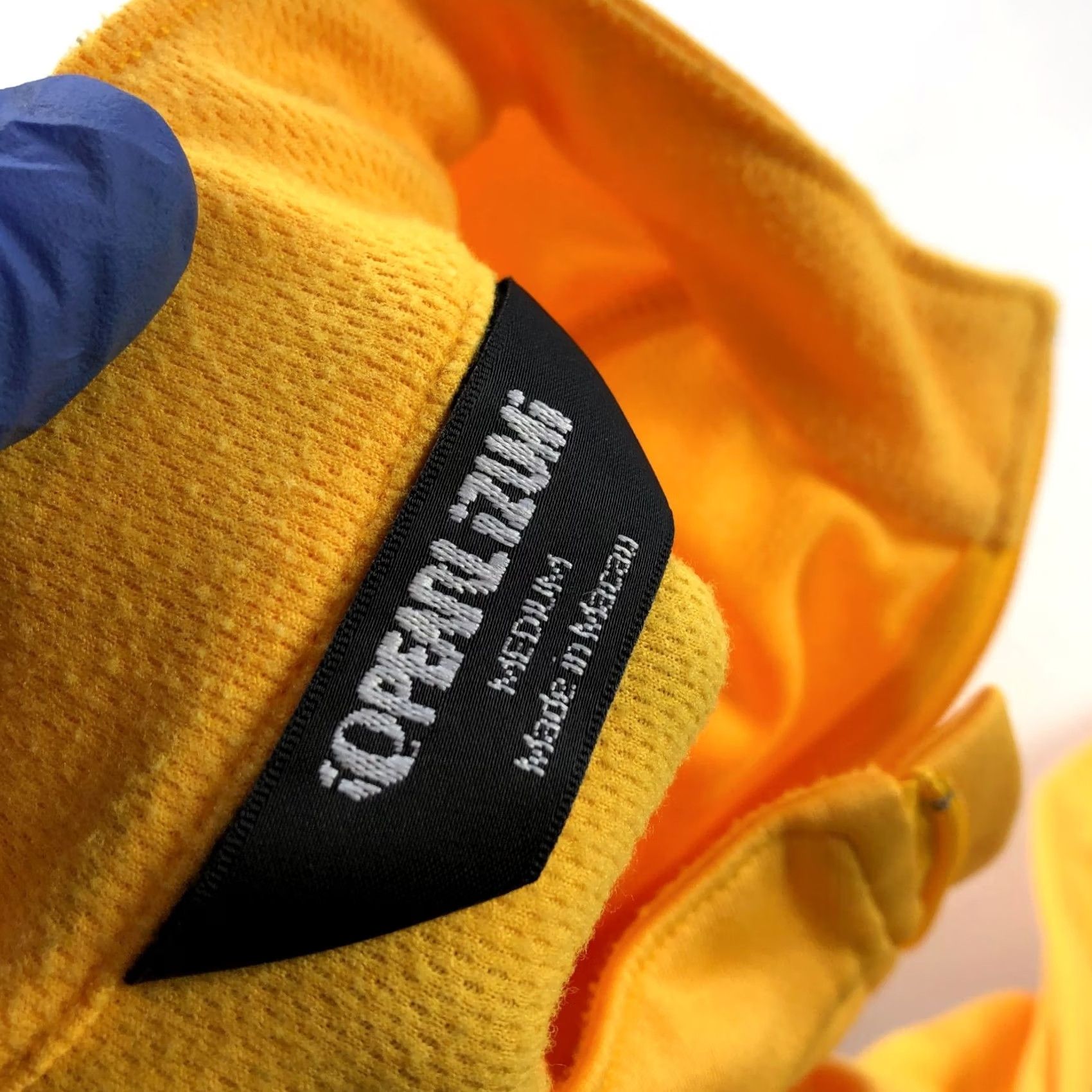 PEARL iZUMi Pearl Izumi Mens Medium Polyester Cycling Full Zip Jacket Yellow Black Jacket Windbreaker Pockets Zipped Pockets Sports Bike 80s Vintage No Mens Size US M / EU 48-50 / 2 - 7 Thumbnail