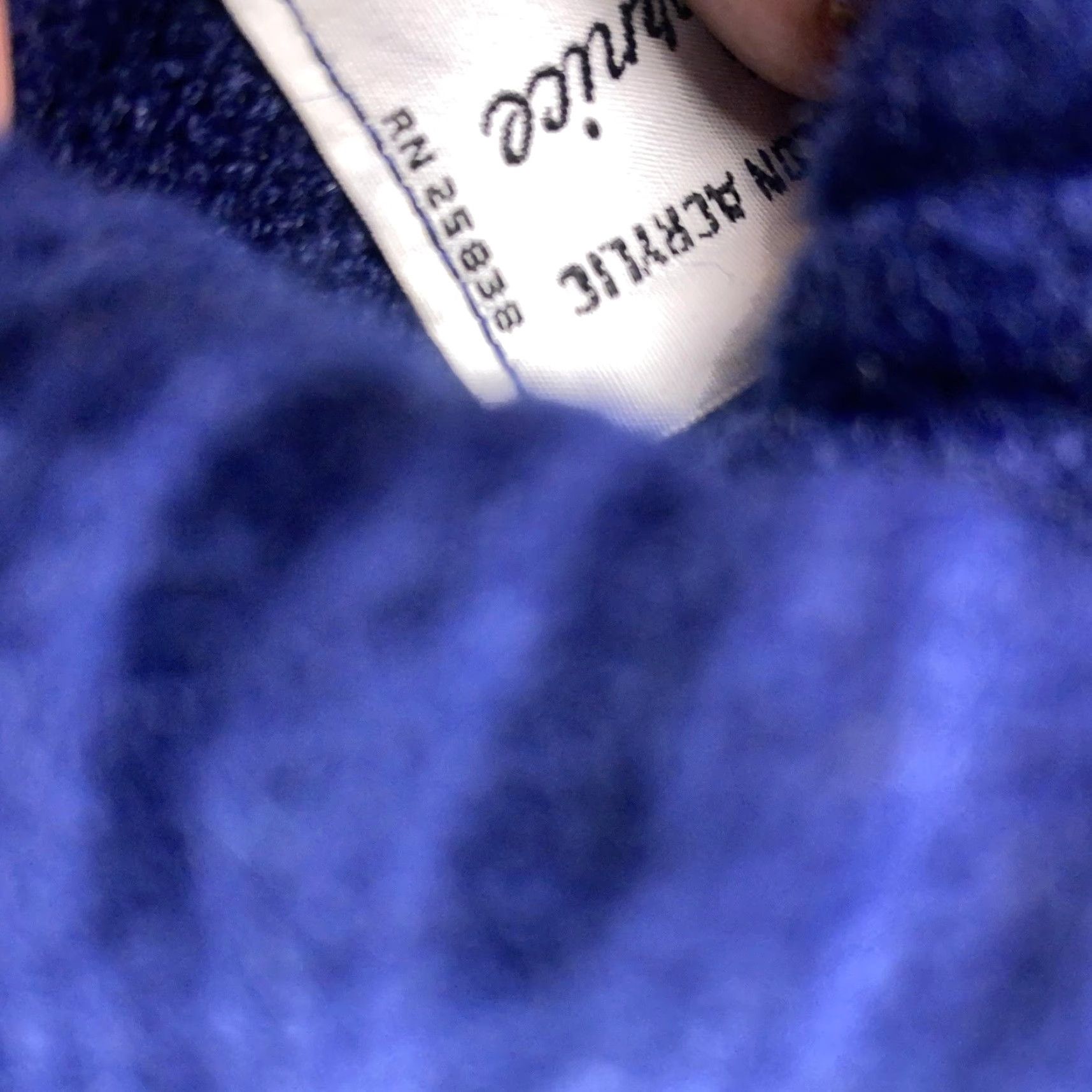 Vintage VINTAGE Bernice Sweater Shirt Womens 34 Blue Turtleneck Orlon Acrylic 60s Size XXS / US 00 / IT 34 - 5 Thumbnail