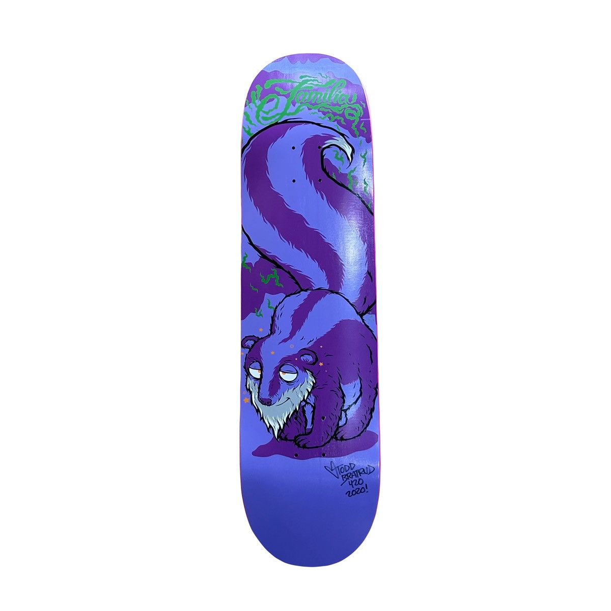 Todd Bratrud Todd Bratrud Autographed X Familia Skateboard Size ONE SIZE - 1 Thumbnail