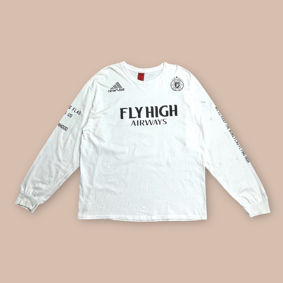 SAINT MICHAEL Fight Clubオマージュ　ロンT Japanese Brand × READYMADE × Saint Michael Saint Michael FIGHT