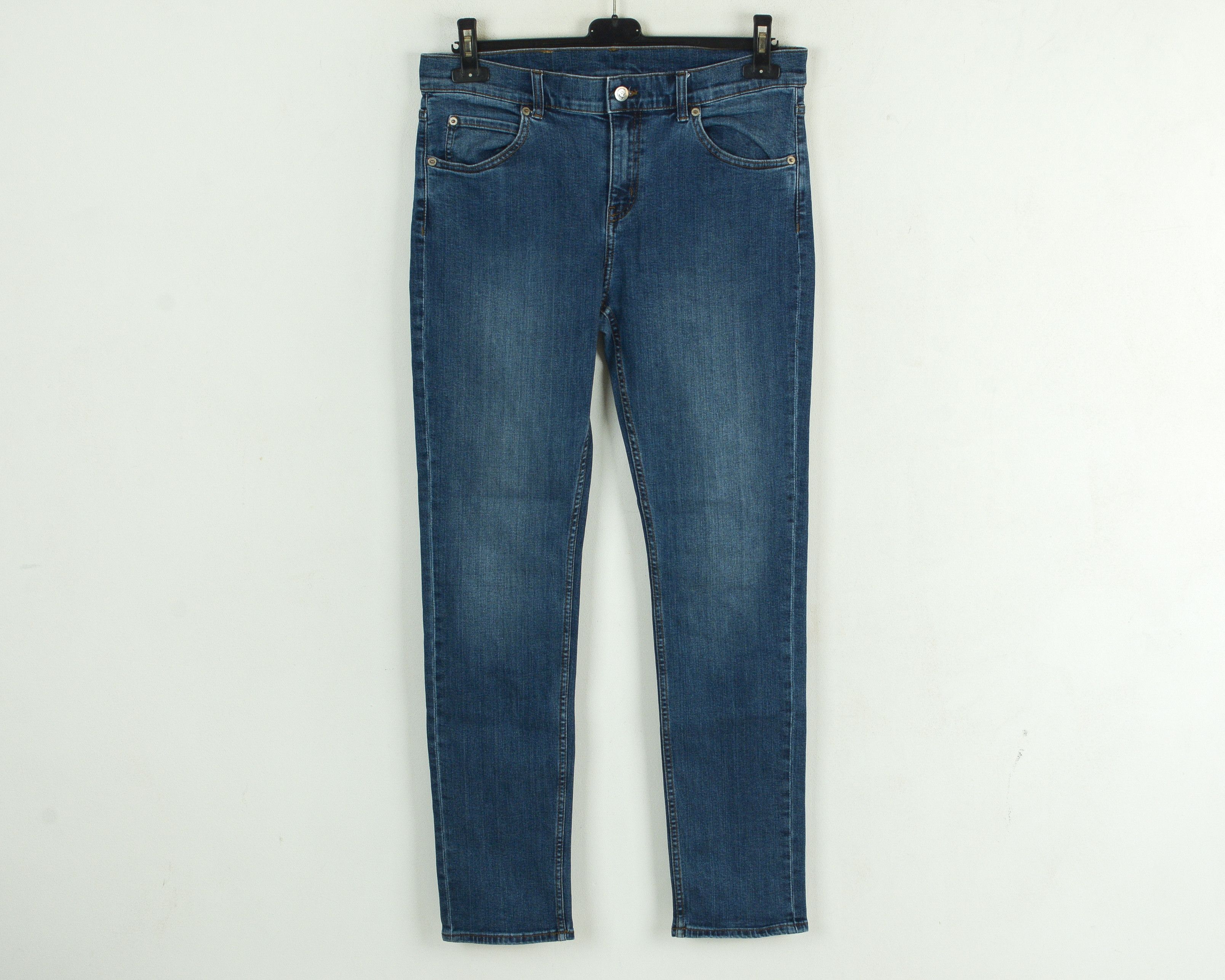 Cheap Monday Tight Pure Blue Mens W33 L32 Slim Skinny Jeans Denim Pants Size US 33 - 1 Thumbnail