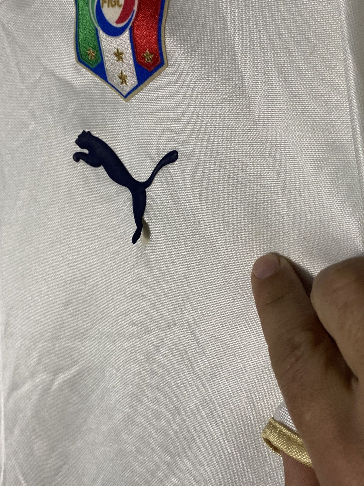 Puma × Vintage Vintage Italy Puma Soccer Football Jersey National Team 2007 Size US M / EU 48-50 / 2 - 5 Thumbnail