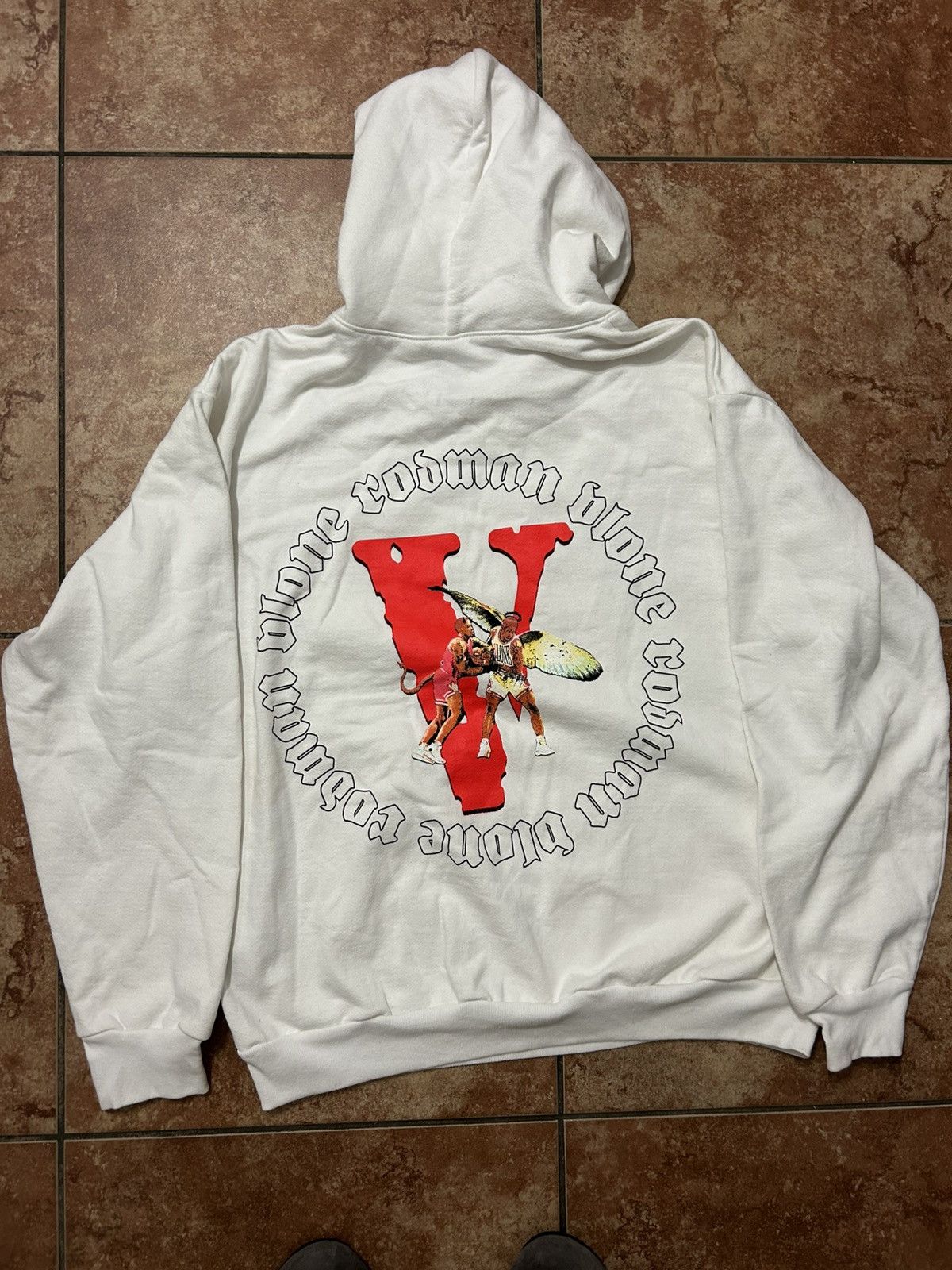 Vlone VLONE Dennis Rodman hoodie size Large Brand new! Size US L / EU 52-54 / 3 - 4 Thumbnail