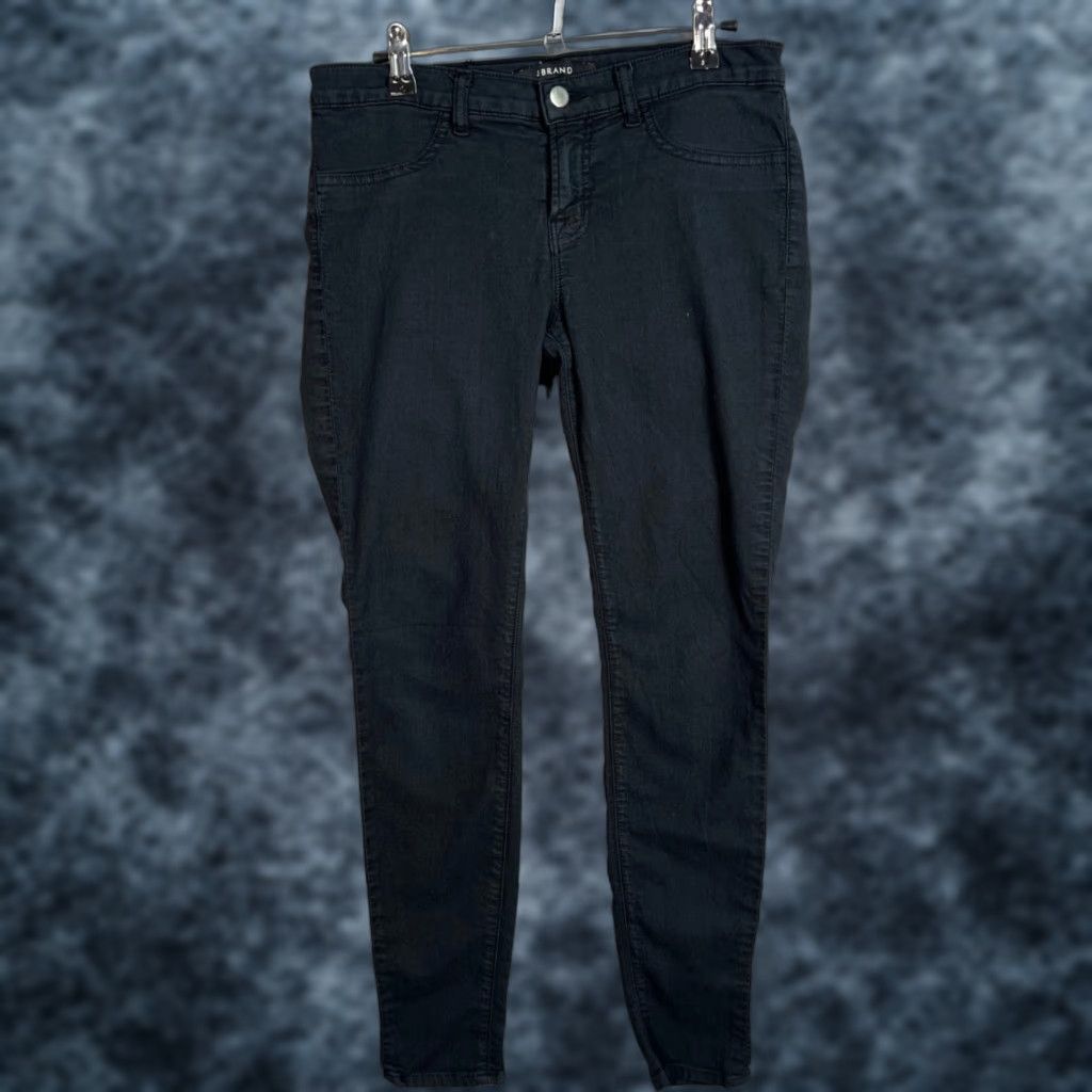 J Brand J Brand Jeans Womens Black Super Skinny Size 29 Cotton Blend Denim Size 29" - 1 Thumbnail