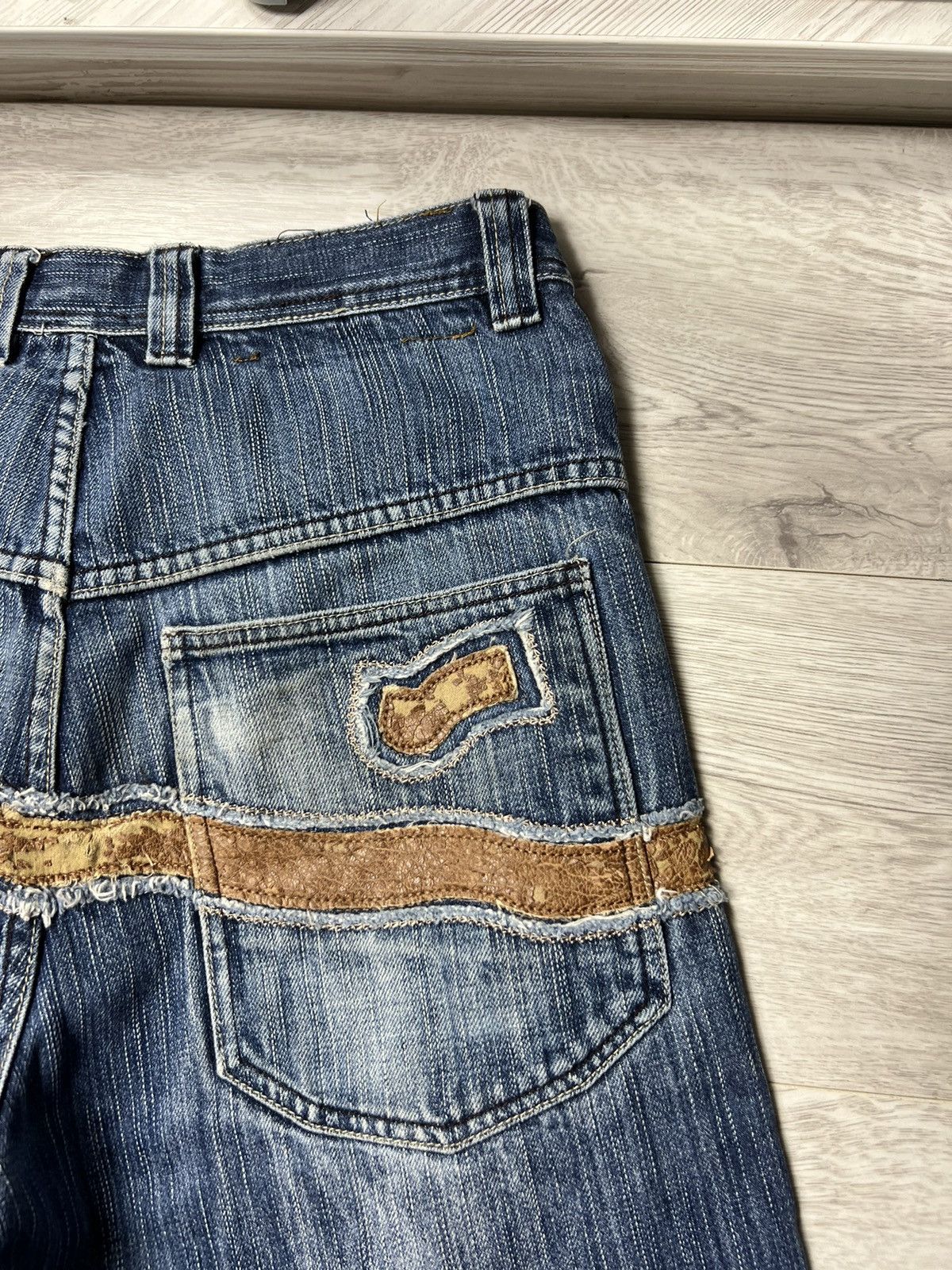 Karl Kani × Vintage Rare Vintage Karl Kani Baggy Denim Pants Big Logo Jeans Size US 30 / EU 46 - 7 Thumbnail