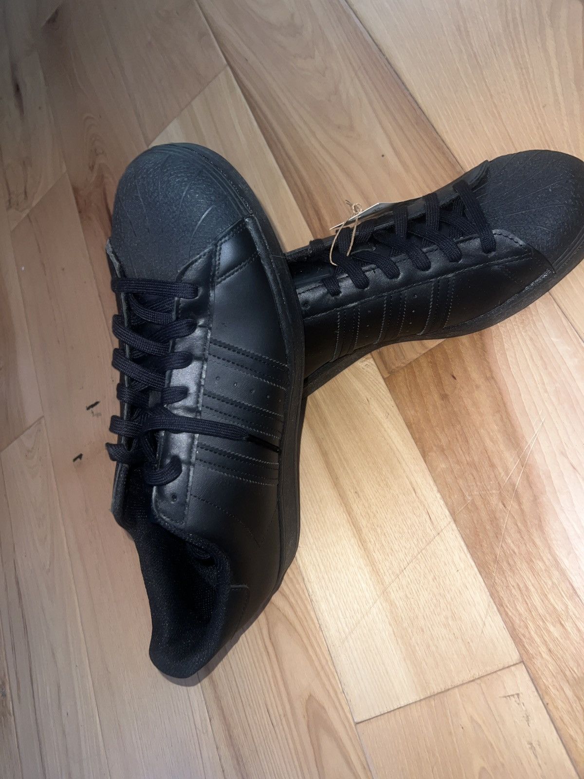 Adidas adidas super stars Size US 12 / EU 45 - 2 Thumbnail