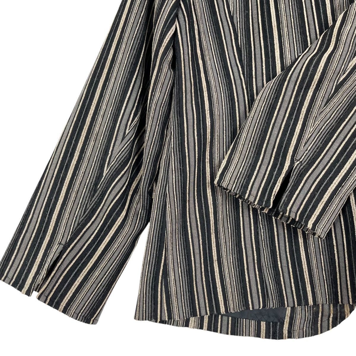 Designer × Japanese Brand Japanese Brand Noa-Ge Sophisticated Stripes Blazer Jacket Size L / US 10 / IT 46 - 11 Thumbnail